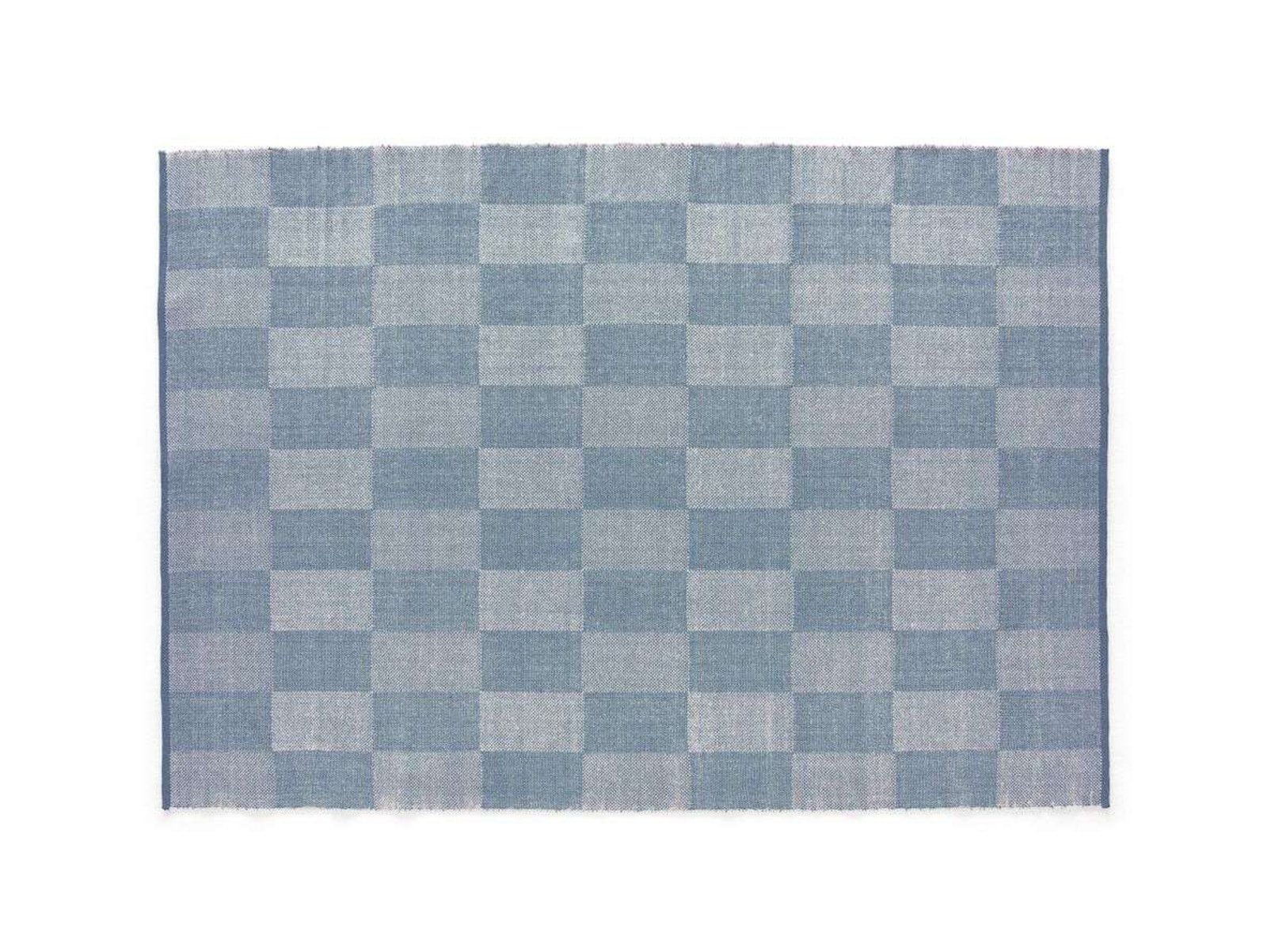 Check Rug Small Check 170x240 Light Blue - HAY