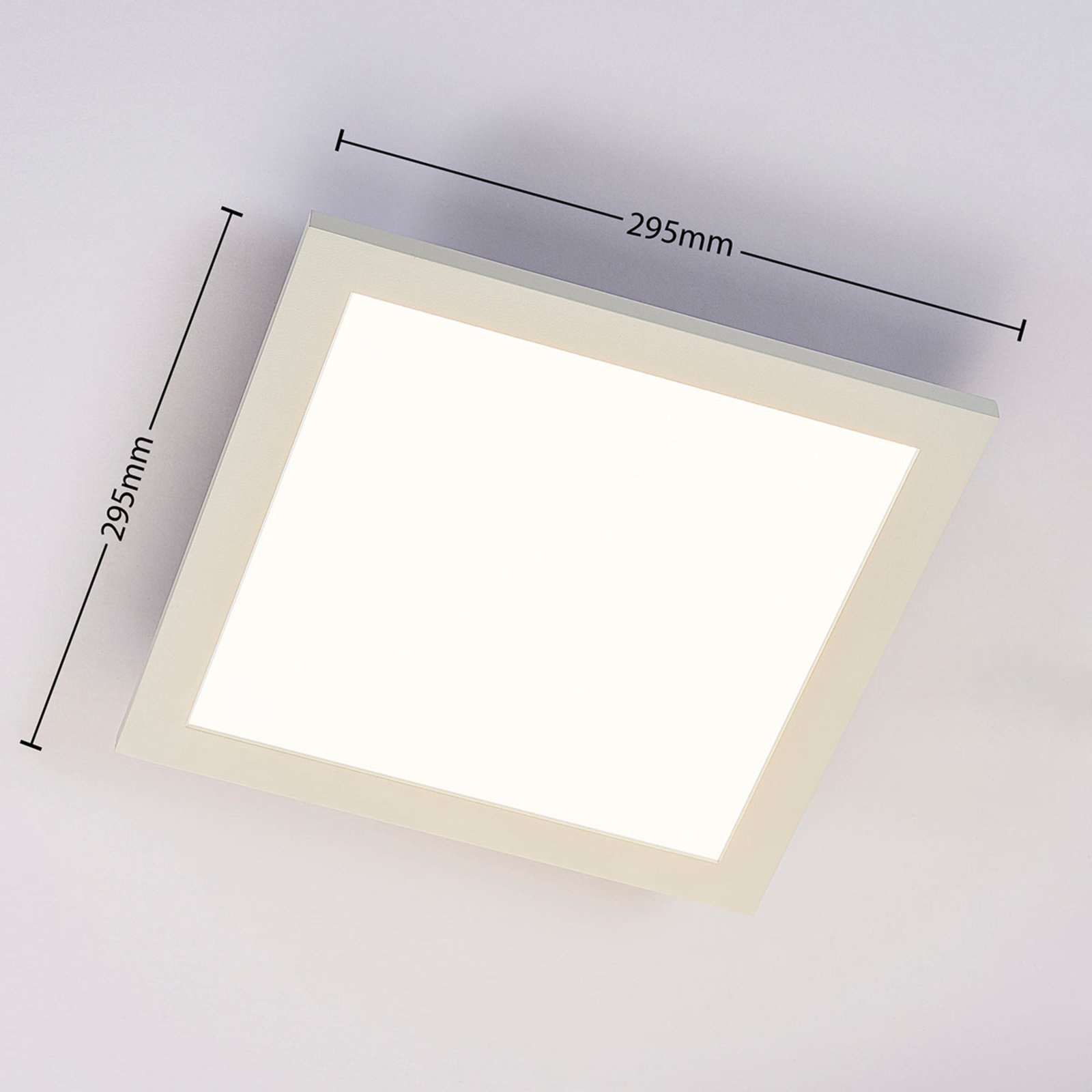 Arcchio Tinus panel LED, RGB, 29,5 cm x 29,5 cm