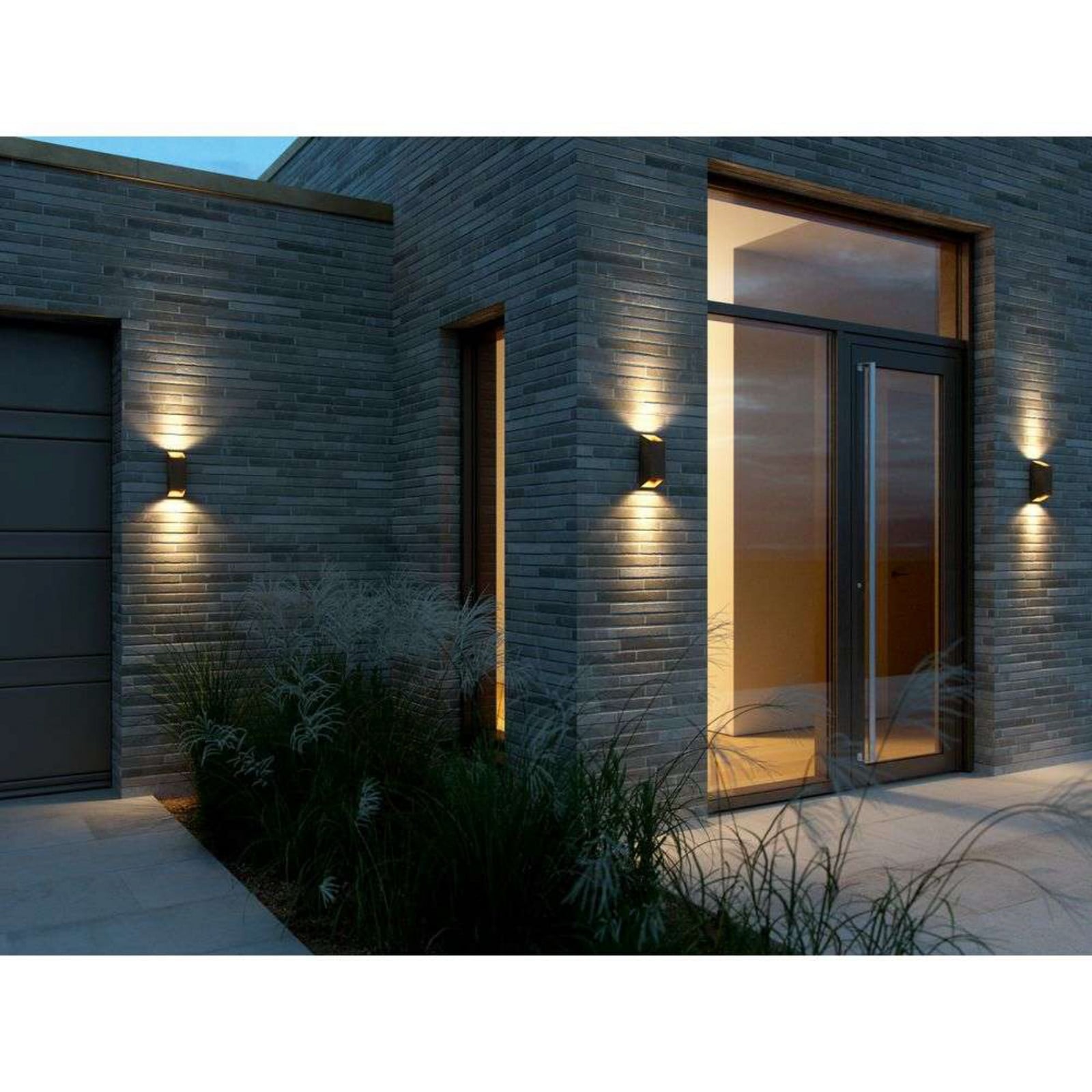 Nico Square 22 Utomhus V&auml;gglampa Rusty Nordlux - Terrass - Aluminium
