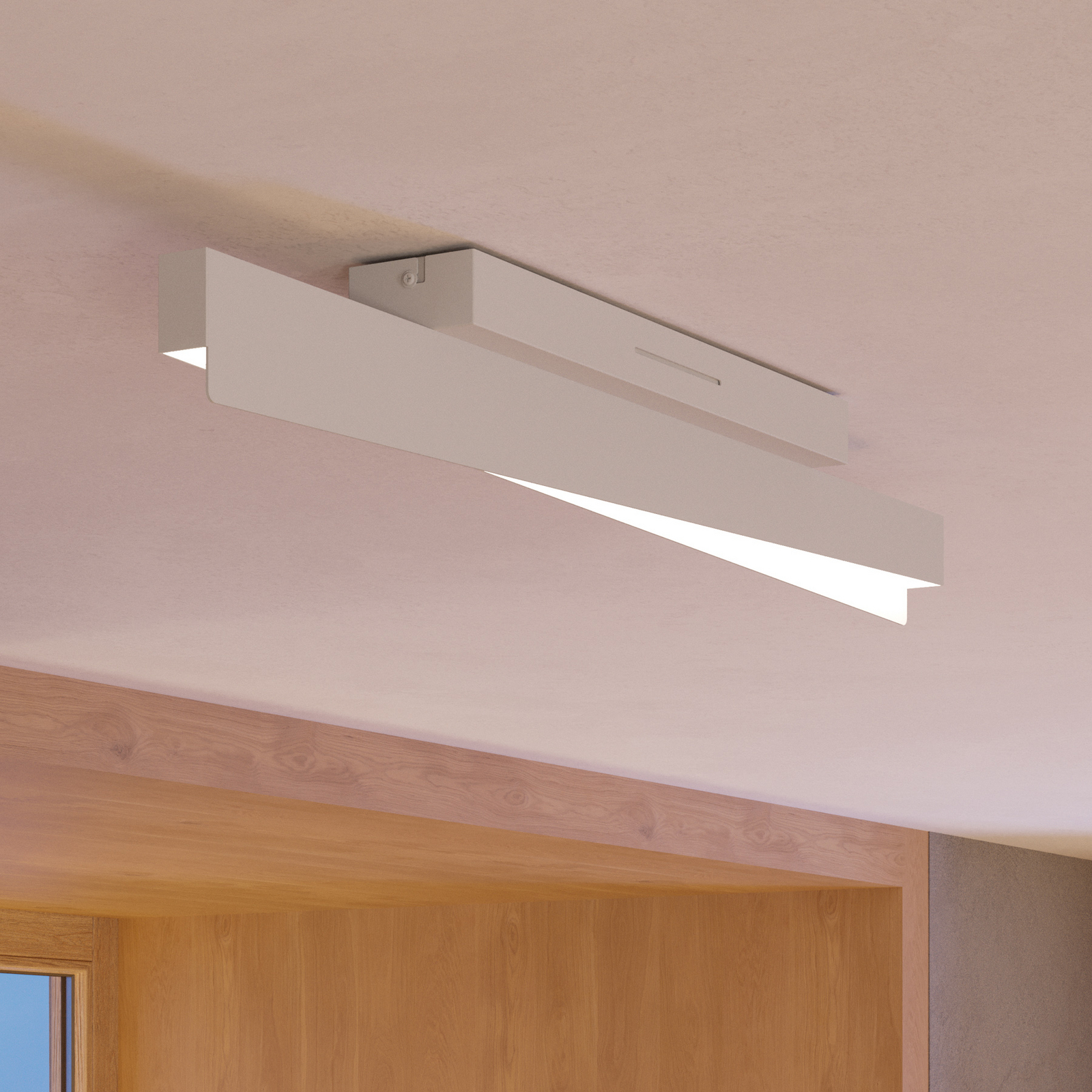 EGLO connect pametna LED stropna svetilka Bolognano-Z, siva