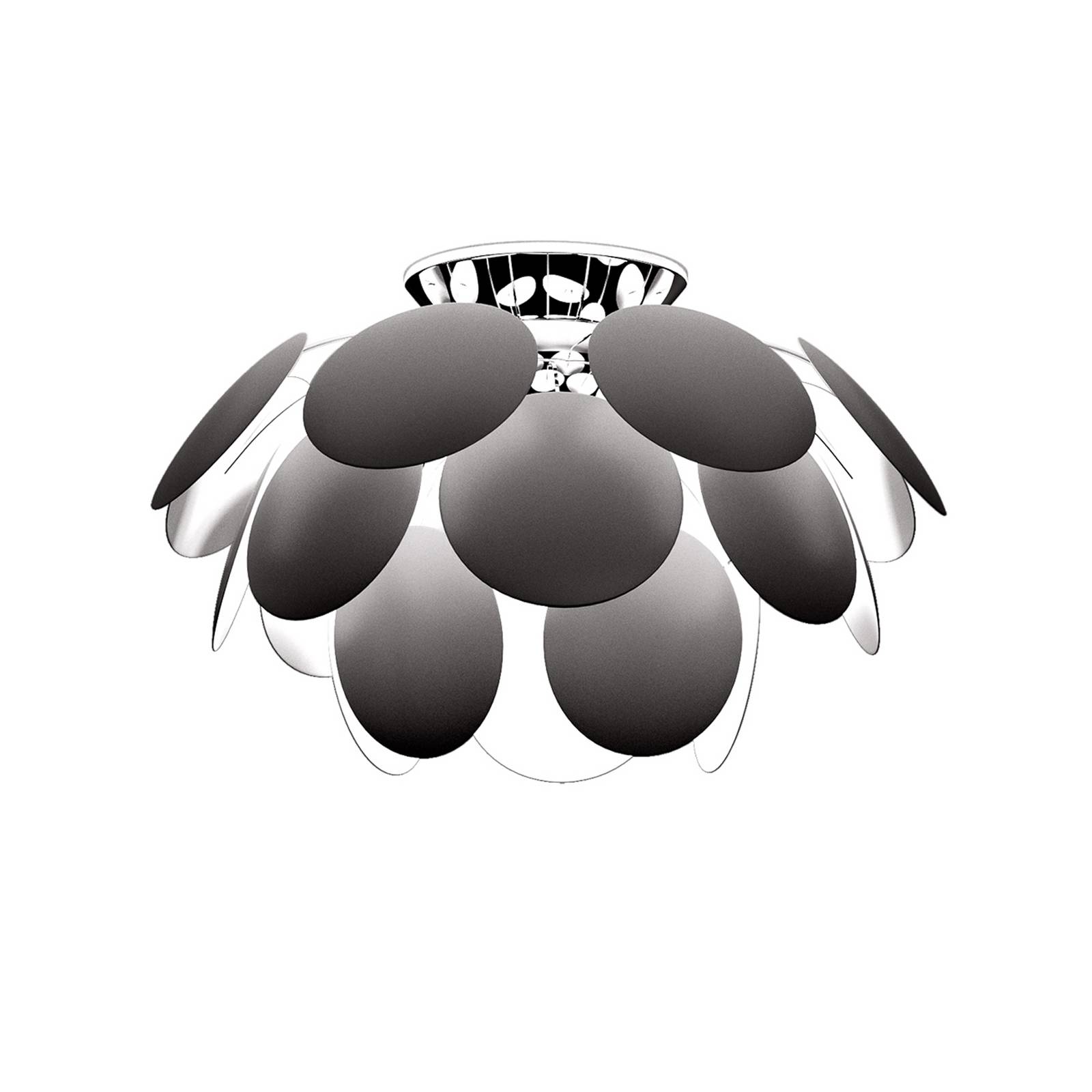 MARSET Discocó taklampa Ø 68 cm grå matt