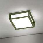 Lampada da esterno Henry, verde, alluminio pressofuso, E27, IP44