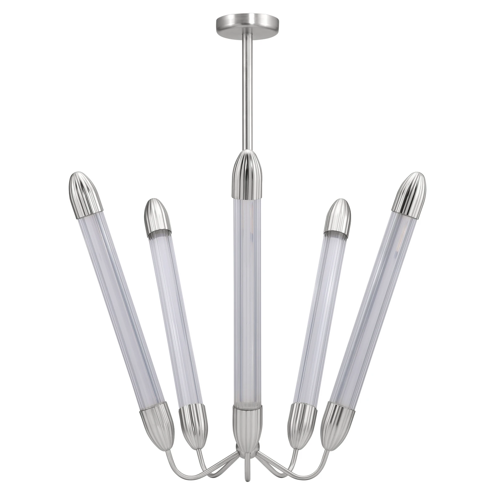 UMAGE lámpara colgante Lemon Squeeze larga, acero, Ø 85,6 cm