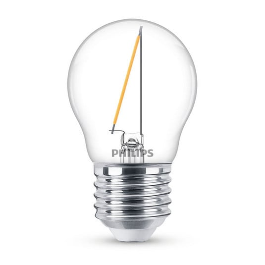 Philips LED Classic Tropfenlampe E27 P45 1,4W klar