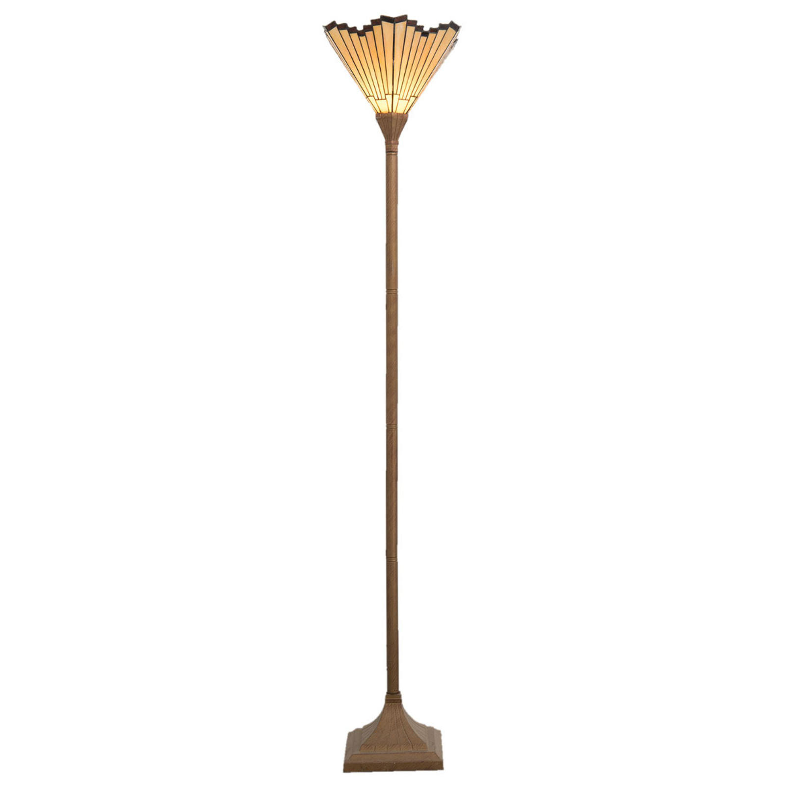 Voorkomen Goodwill Dekking Marla - staande lamp in Tiffany-stijl | Lampen24.nl