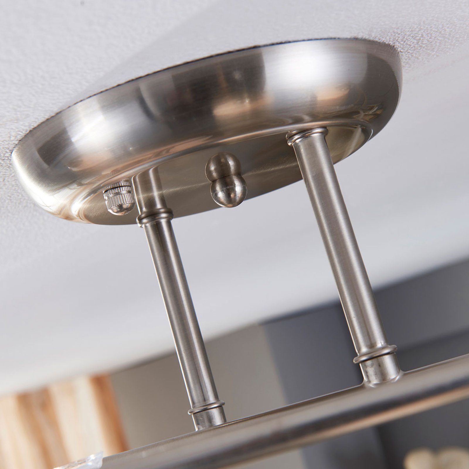 Svean 4 Stropní Lampa White/Nickel - Lindby
