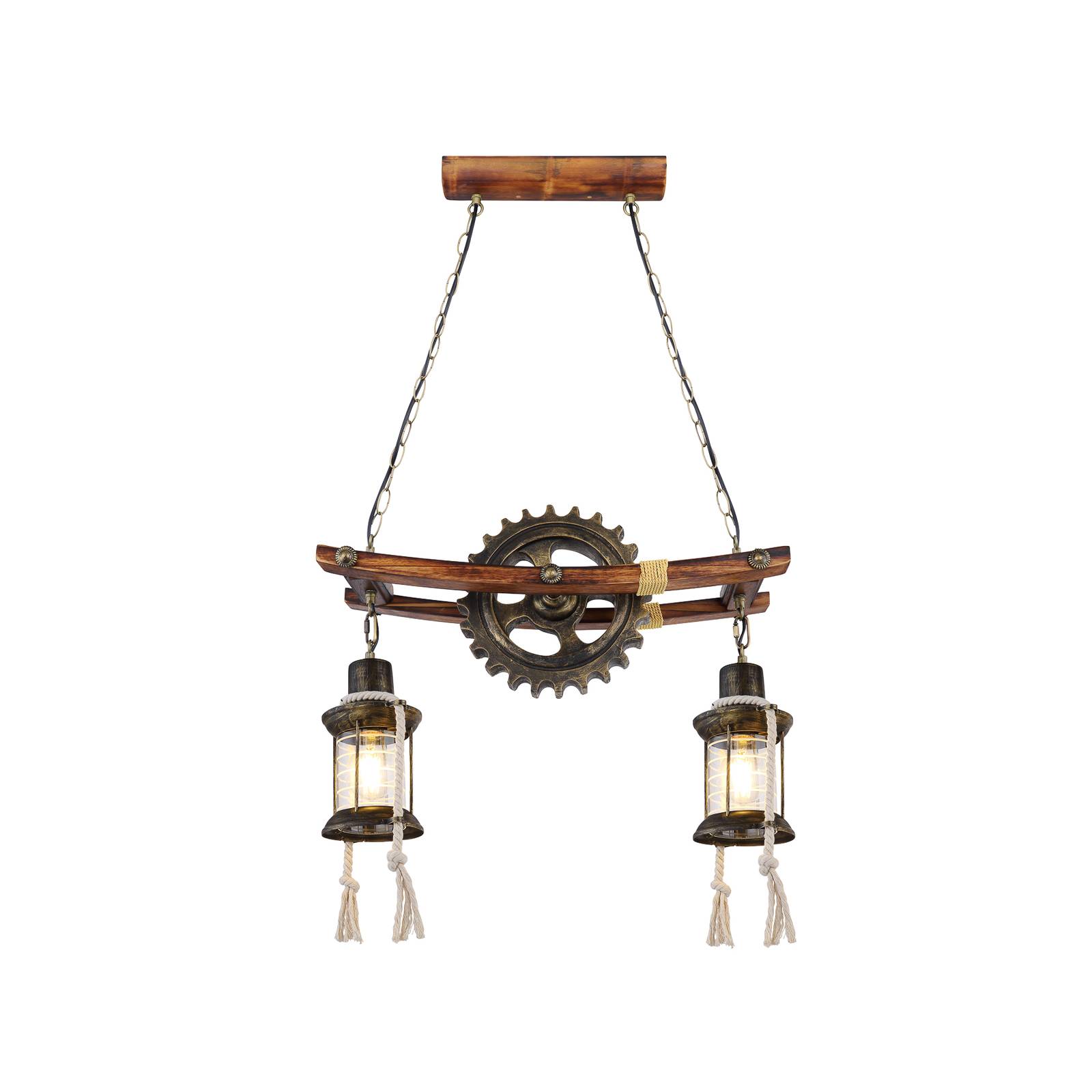 Hänglampa Abella, 2 lampor