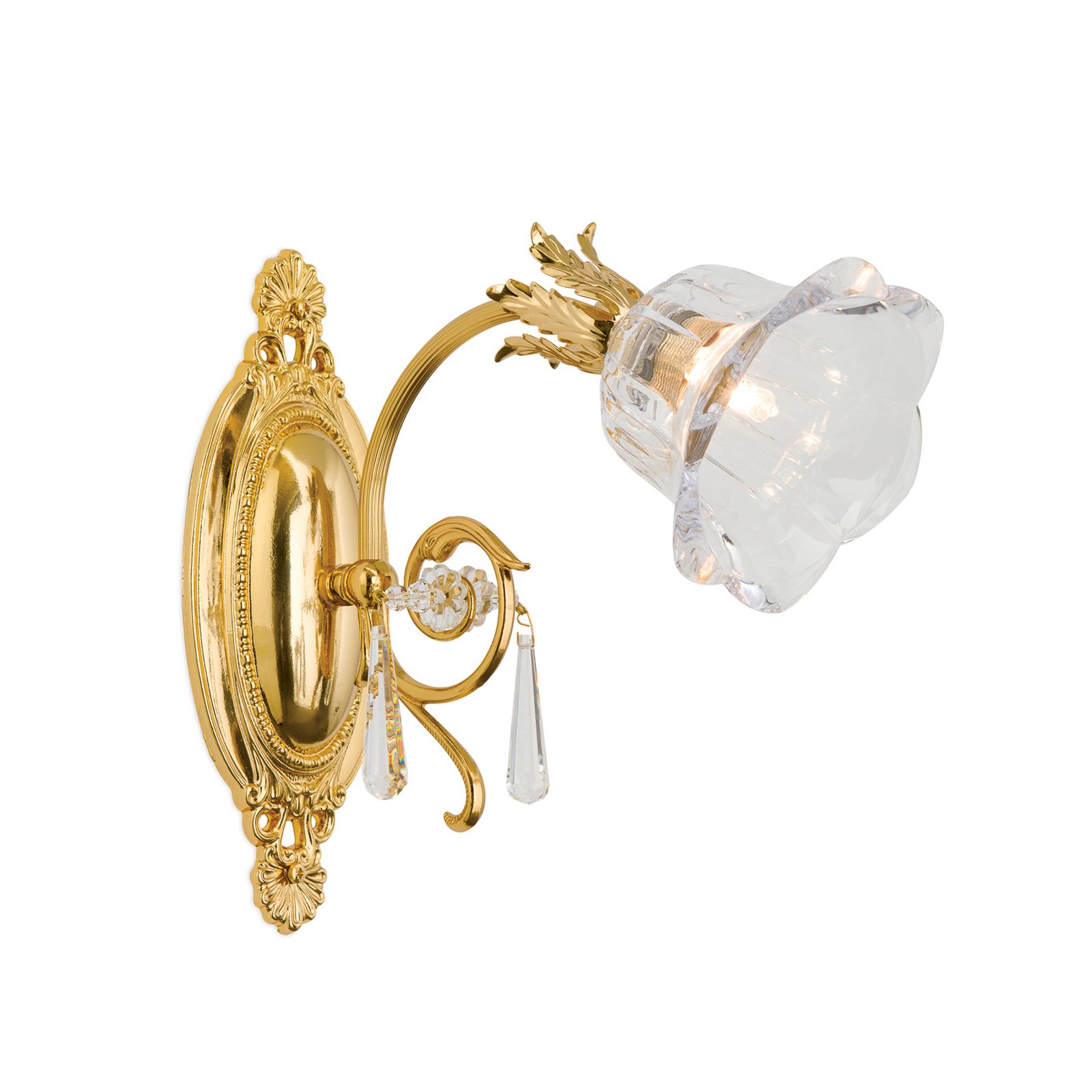 Kaisa Wall Light 24 Carat Gold-Plated Enchanting