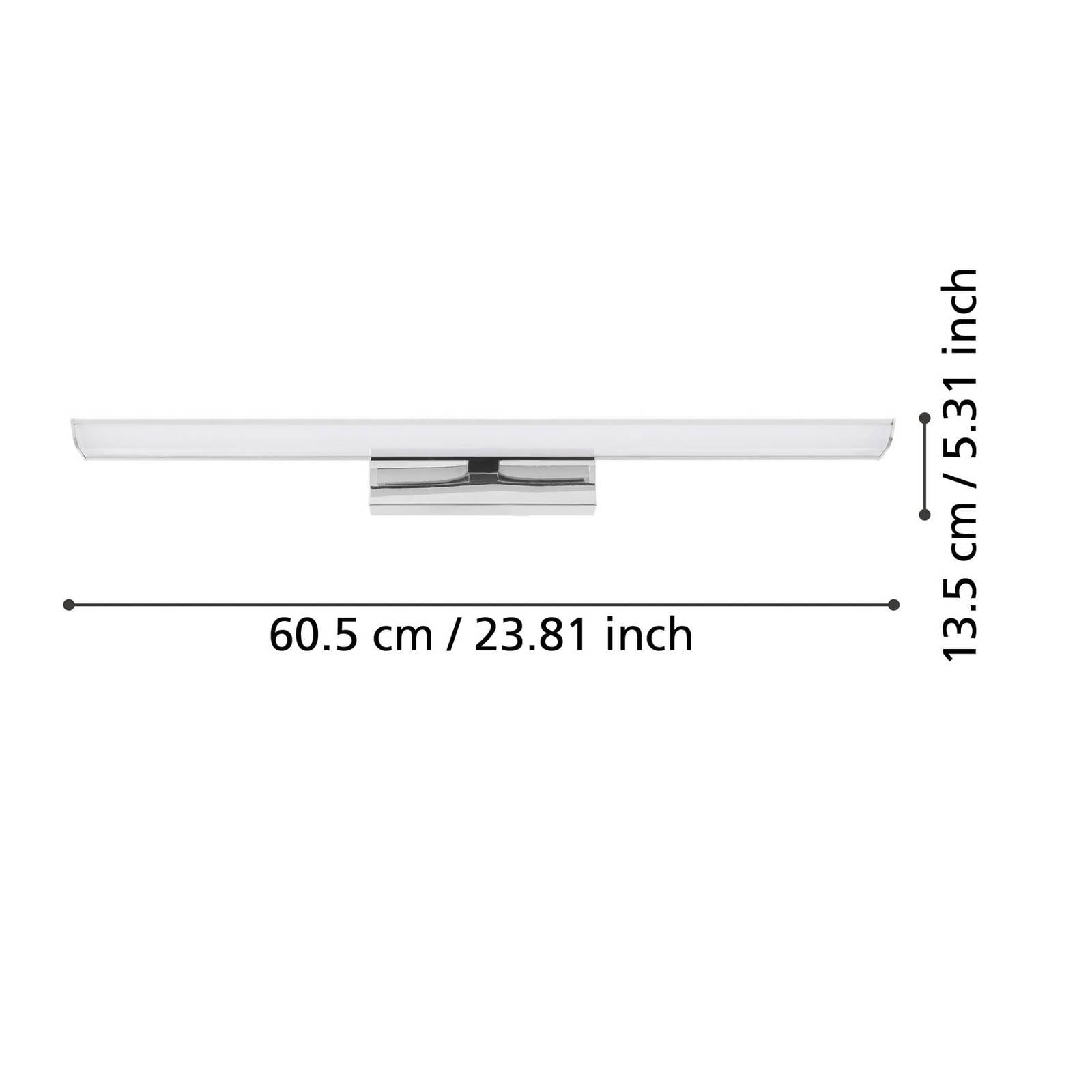  Eglo Connect Eglo Connect Smart-led-spiegellampe Tabiano-z, 60.5cm, Chrom 