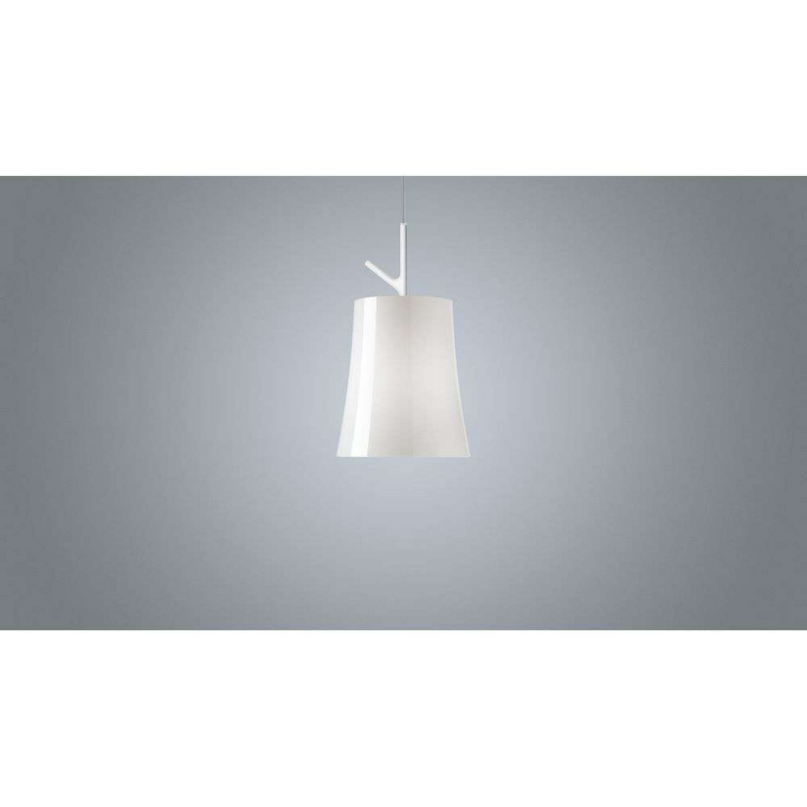 Birdie Piccola Pendel White Foscarini - Metal