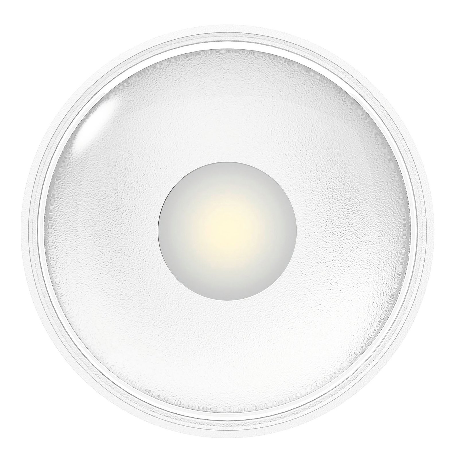 LED outdoor ceiling light Girona, white