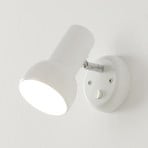 Classic Eifel wall spotlight with switch