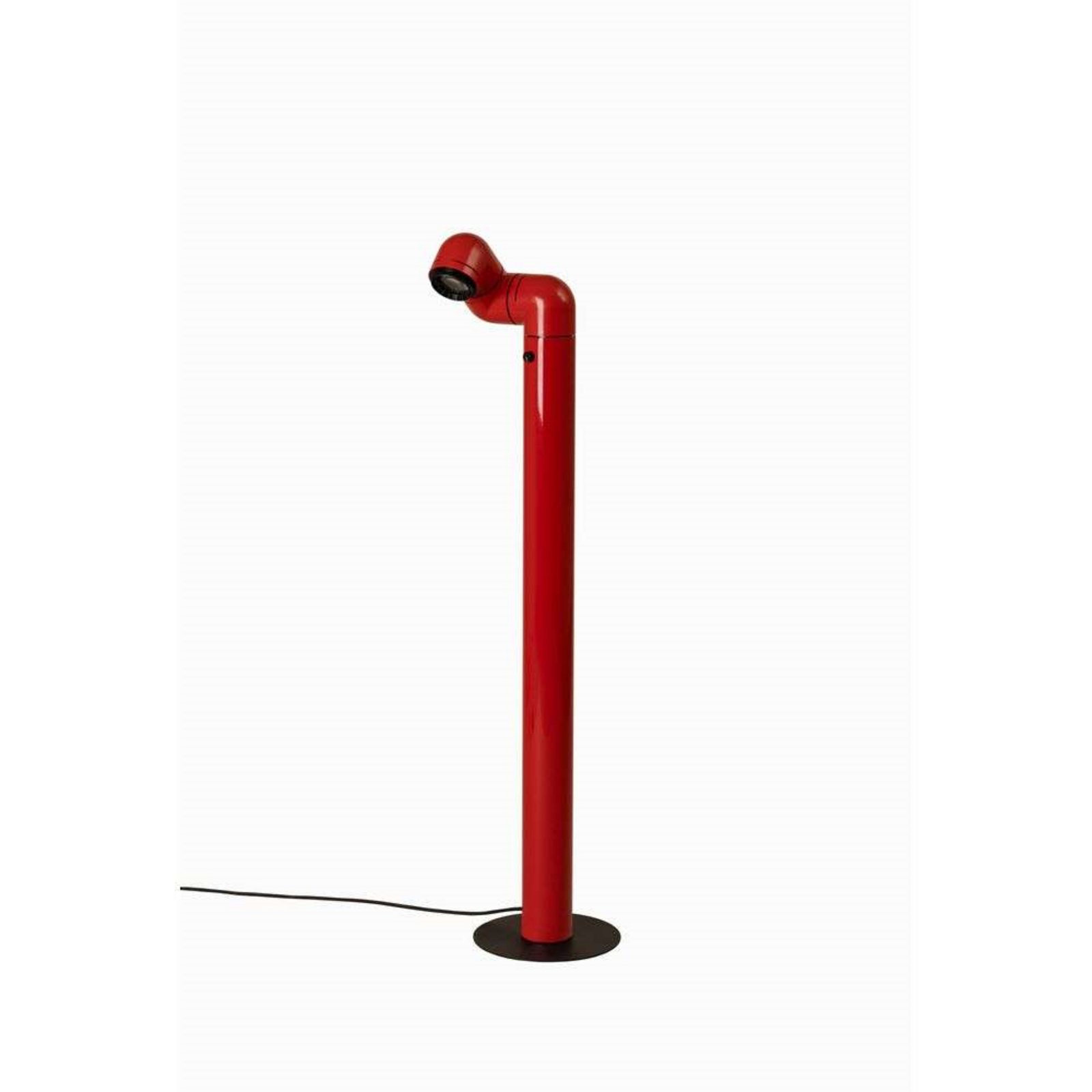 Tatu Pie Floor Lamp Red - Santa & Cole