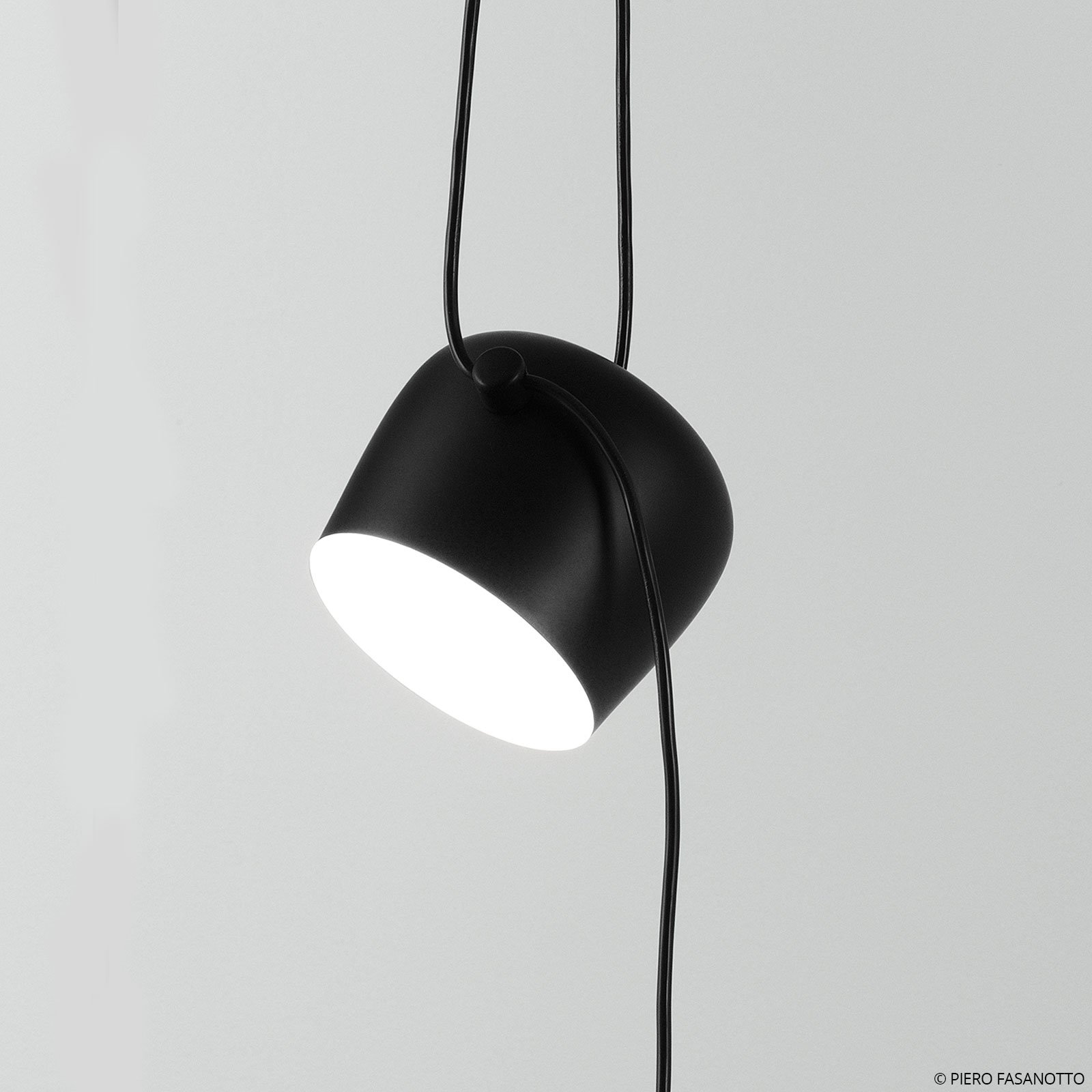 Aim Petite Suspension sans Bouchon Noir - Flos