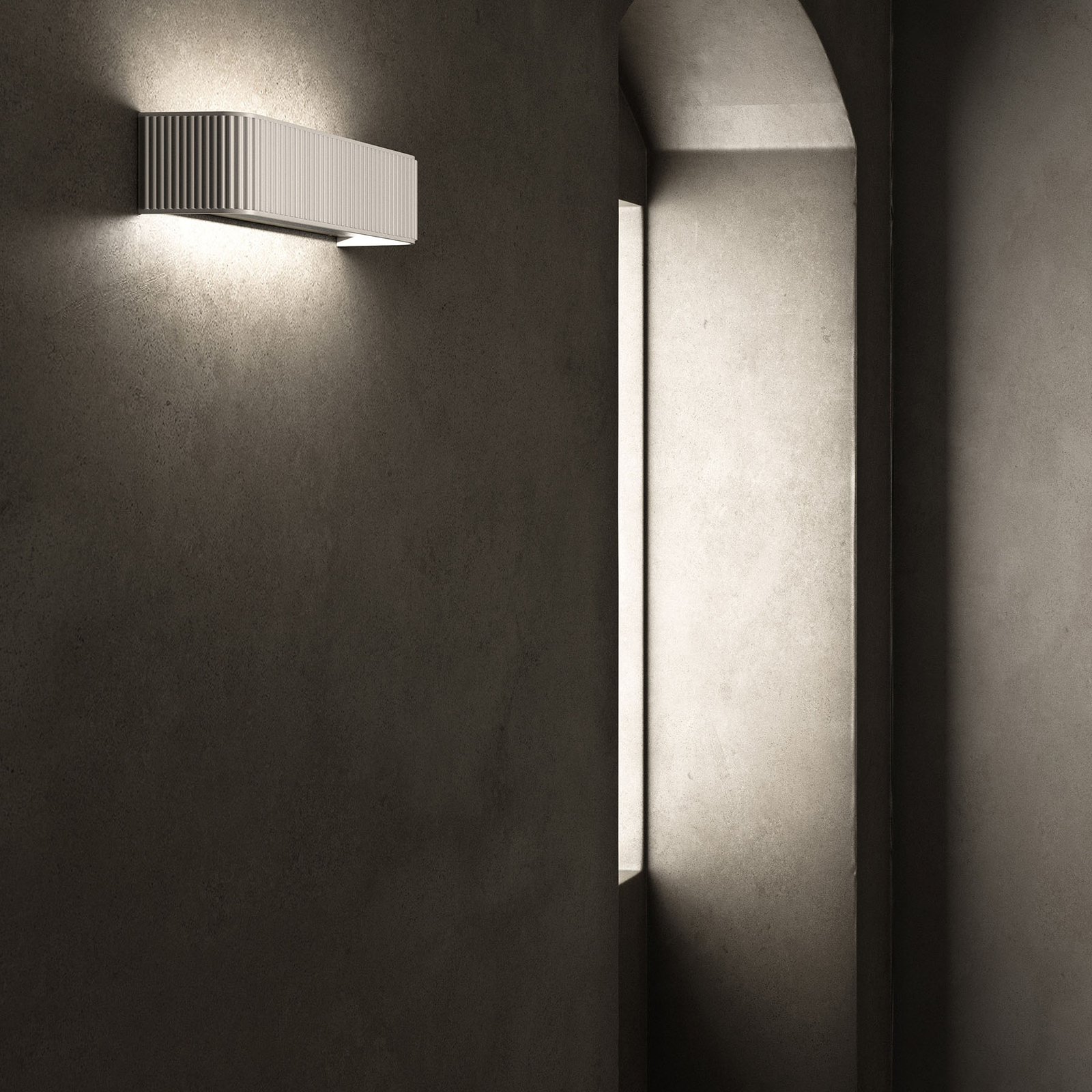 Rotaliana Dresscode W2 on/off bronze 2,700 K, for Living / Dining Room, aluminium, 29 W, energy efficiency: A+, W: 30 cm, H: 9 cm