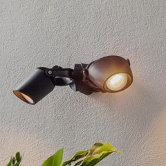 Foco Minitommy-EL 2 luz CCT negro/esmerilado