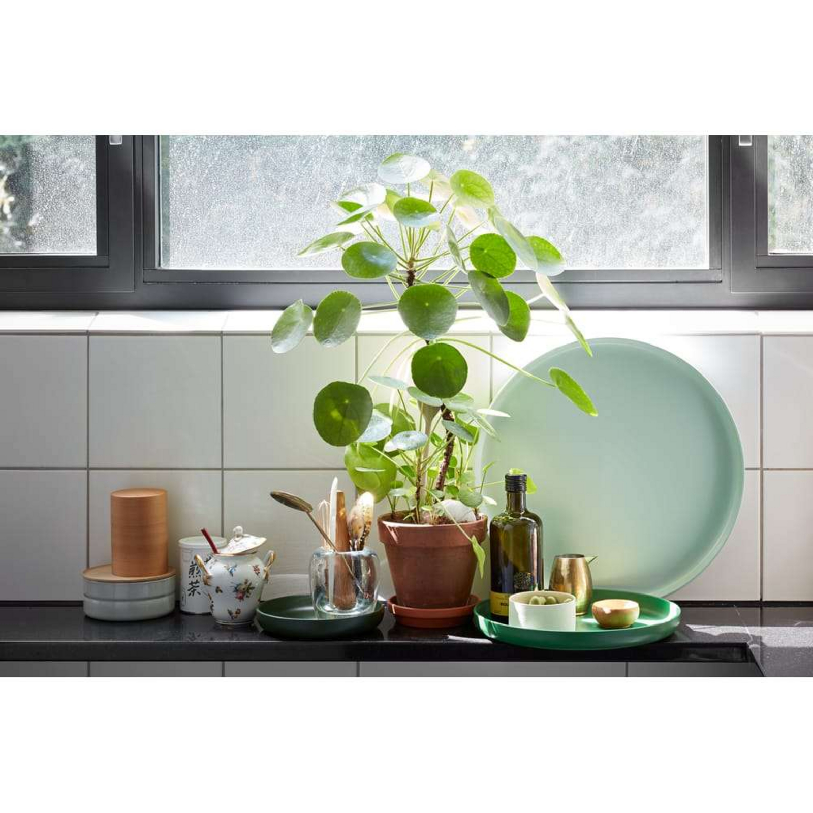 Trays set of 3 Green - Vitra