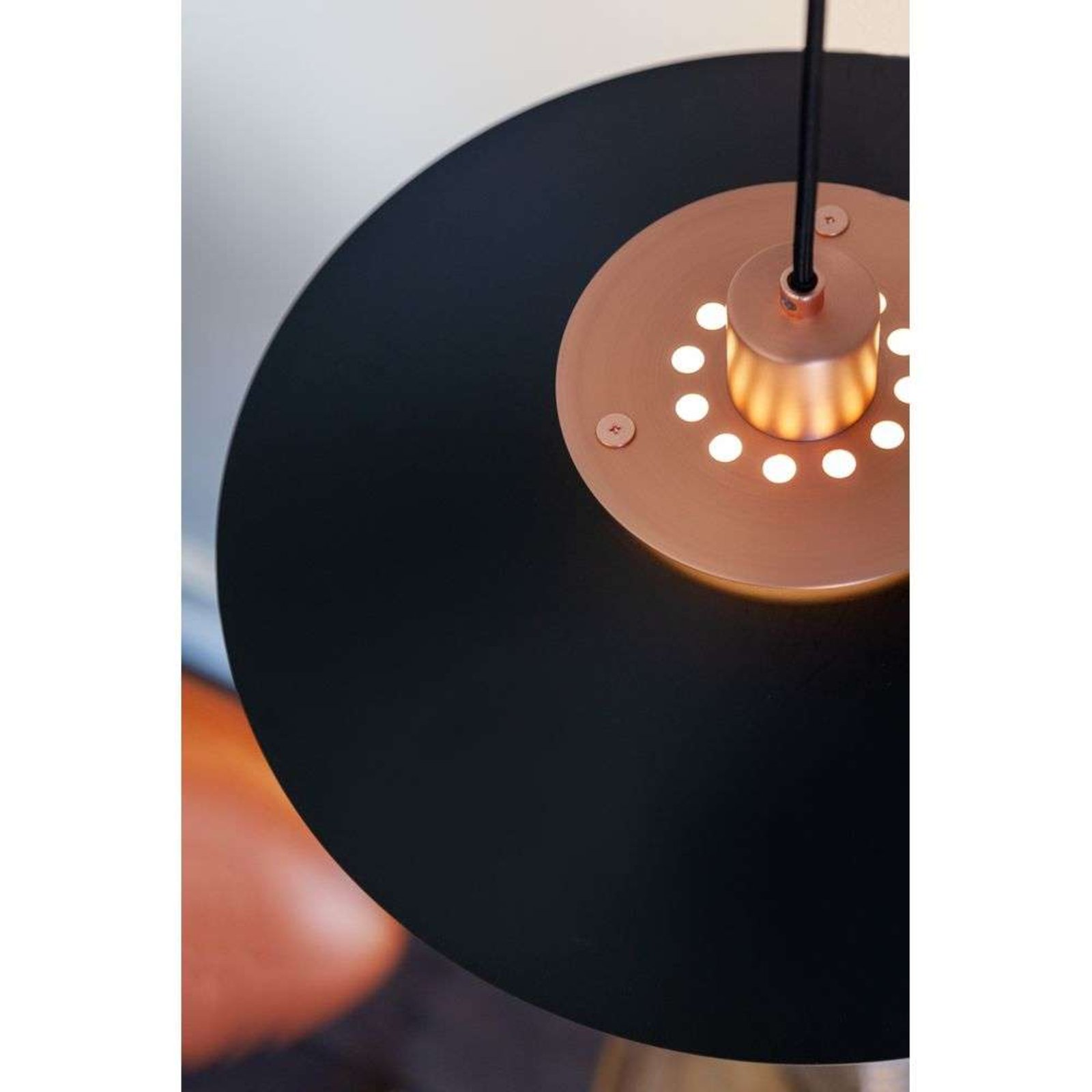 Rivoli Lustră Pendul Ø40 Black - Halo Design