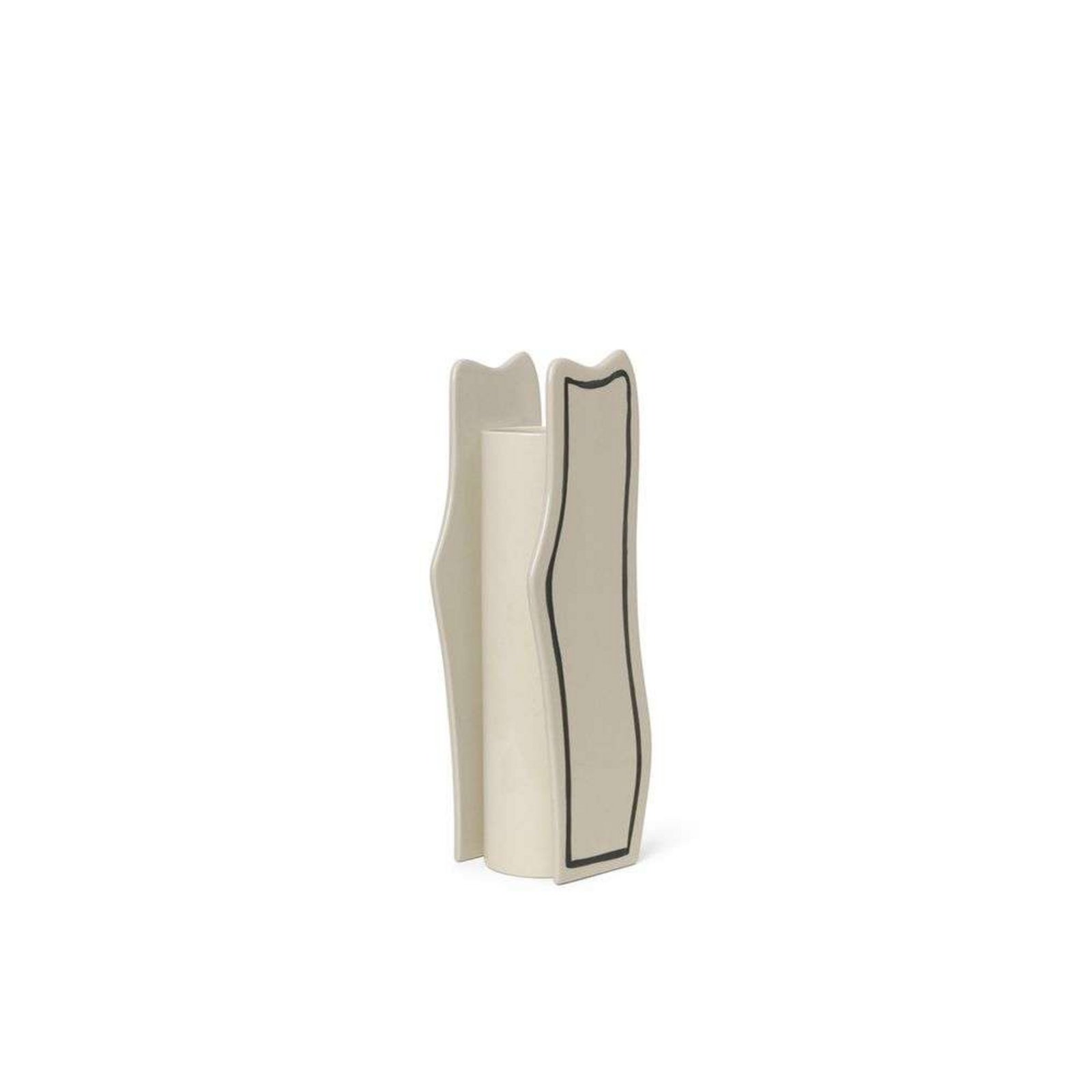 Paste Vase Slim Off-White - Ferm Living