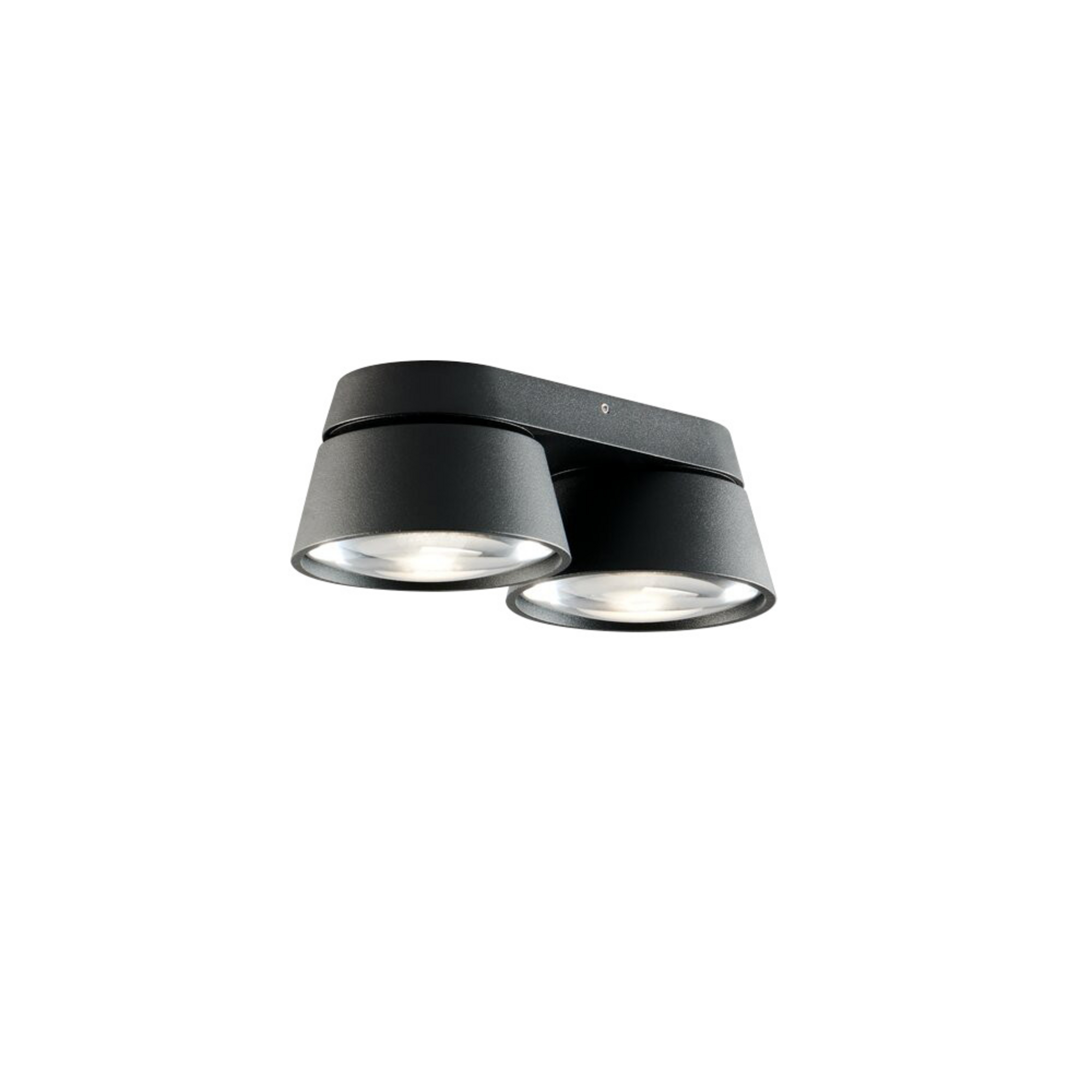 Vantage 2 LED-spotlight, svart, 2 lampor, justerbar – Light-Point