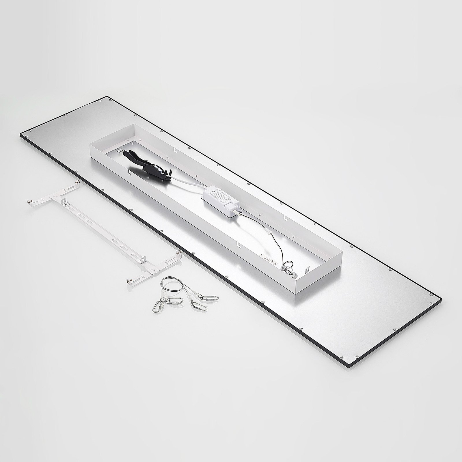 Nelios Ceiling Lamp LED 4000K 120x30 Black - Lindby