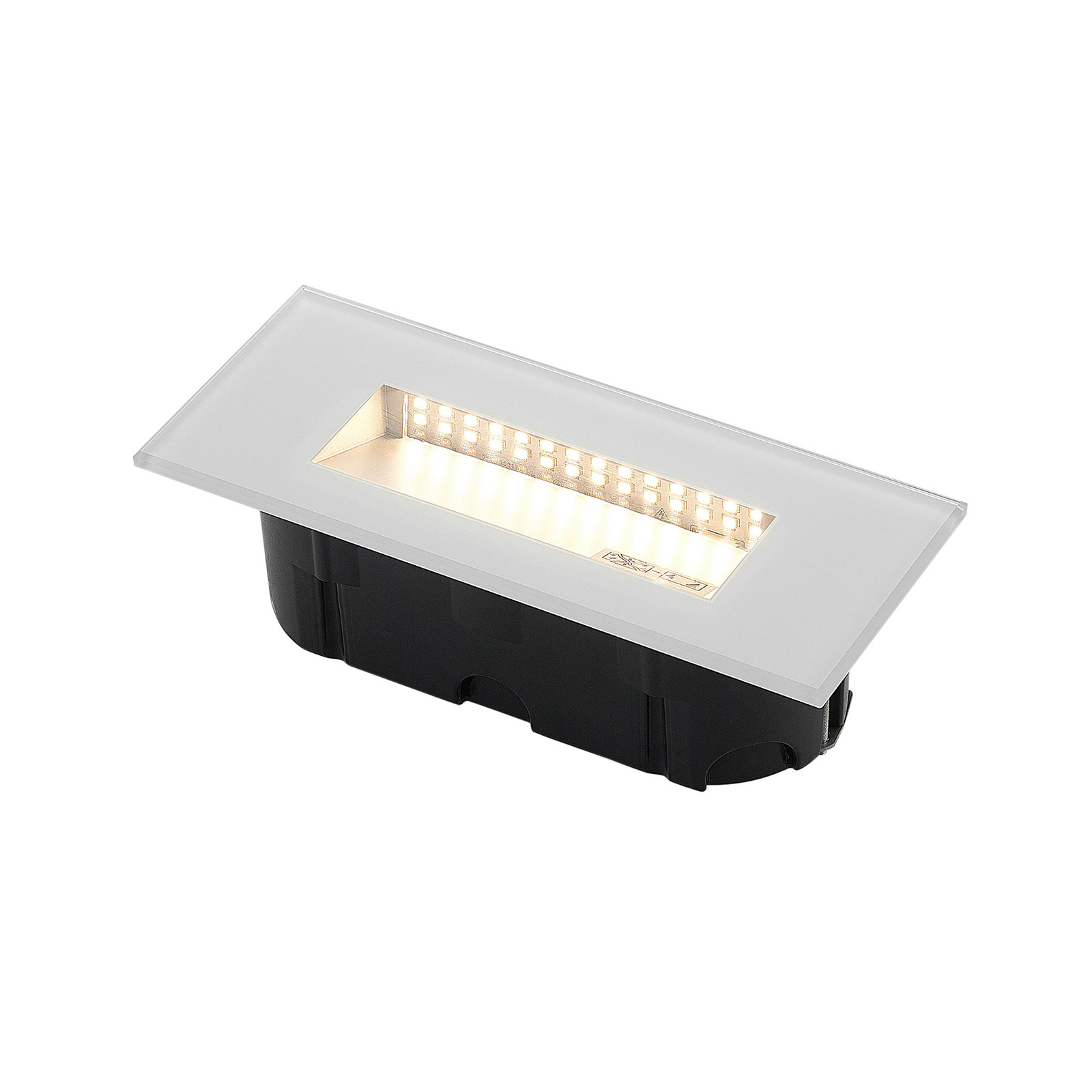 Zapustené nástenné LED svietidlo Jody, 19 cm
