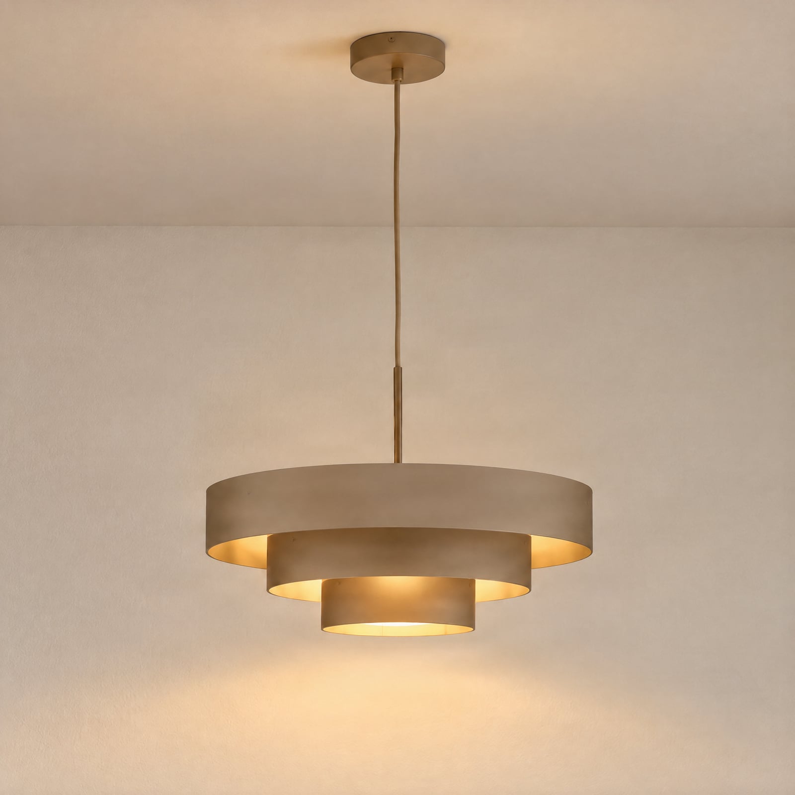 Rippvalgusti Trio, hall-beež, metall Rippvalgusti Trio, hall-beež, metall
