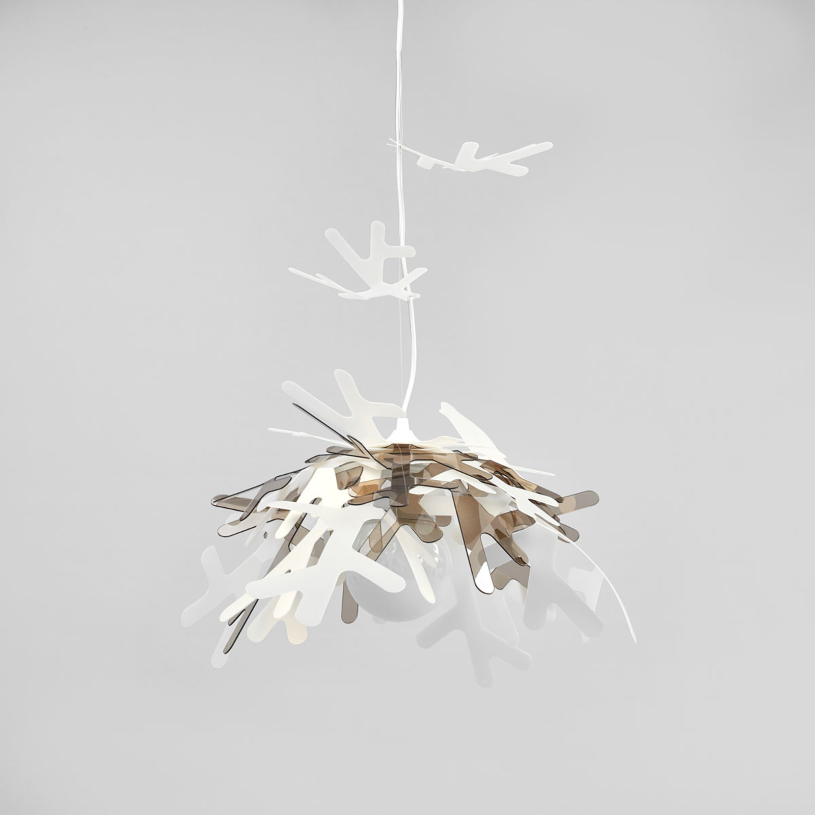 Slamp Luis - Designer-Hängeleuchte, gold