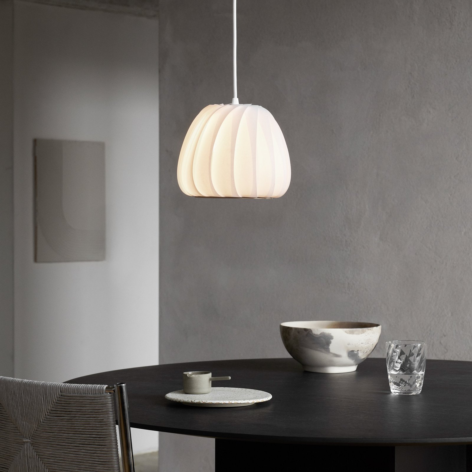 TR12 Pendel Ø45 PP Plastic White - Tom Rossau