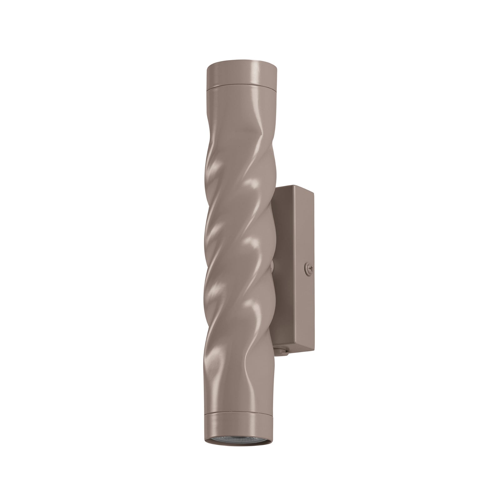 OSRAM sieninis šviestuvas „Decor Twirl“, smėlio spalvos, aukštis 23 cm, šviesos