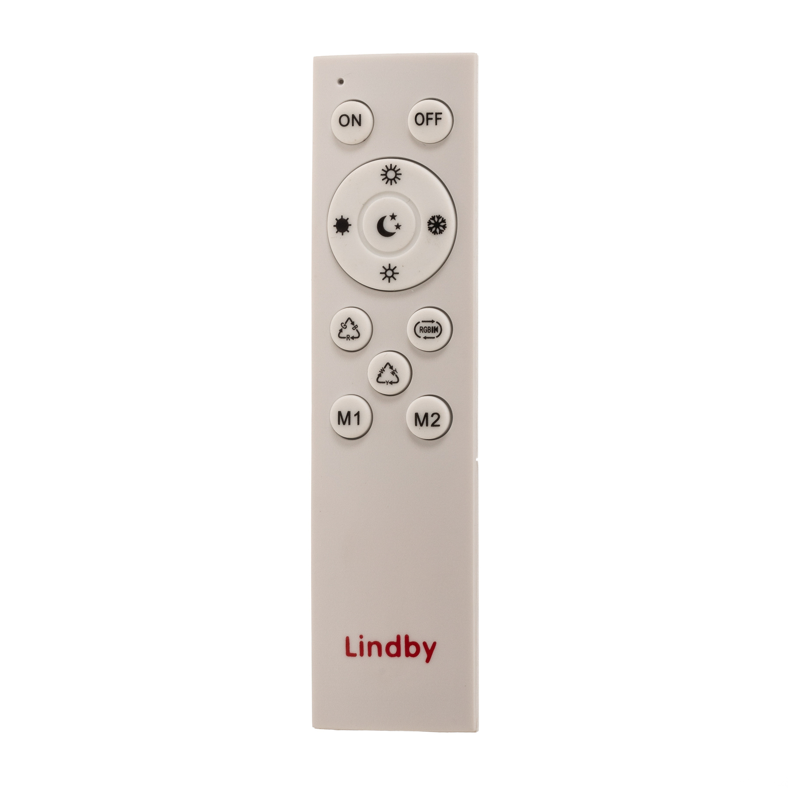 Lindby Kasen LED-Deckenleuchte, nickel