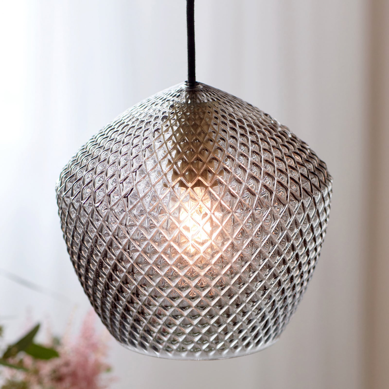 Orbiform Taklampa Smoke Nordlux - Vardagsrum - Modern - Glas - Med en ljusk&auml;lla