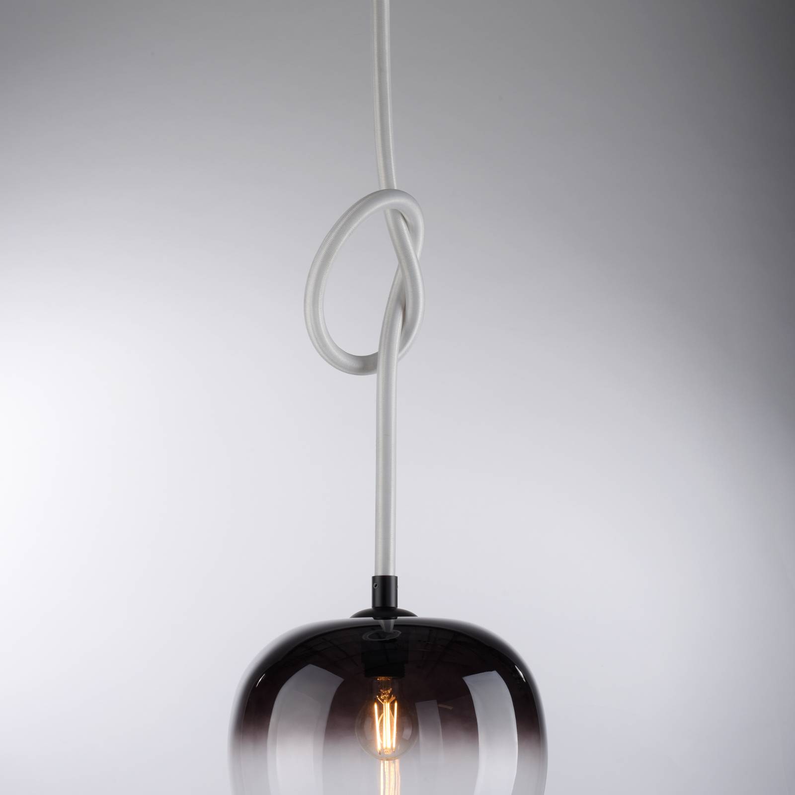 Lampa wisząca Luma ze szkła 1-punktowa