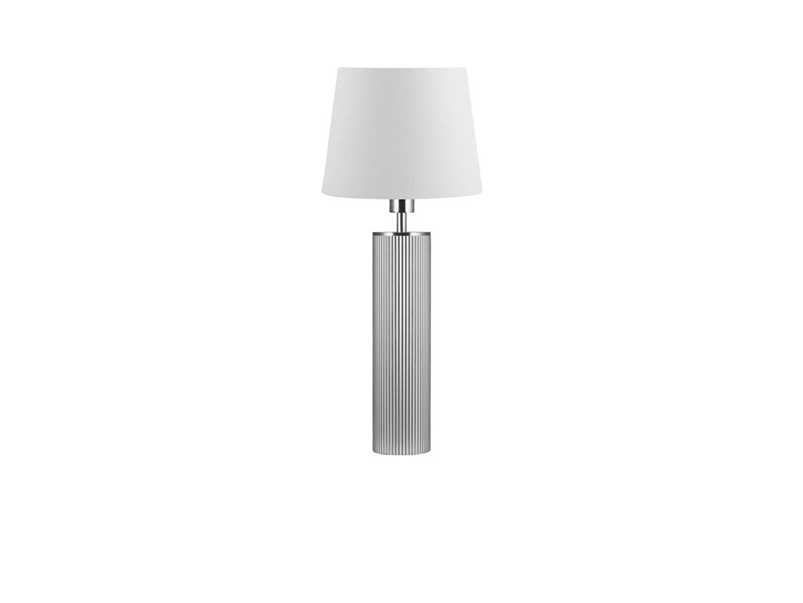 Rib 8 Candeeiro de Mesa Brushed Steel - Globen Lighting