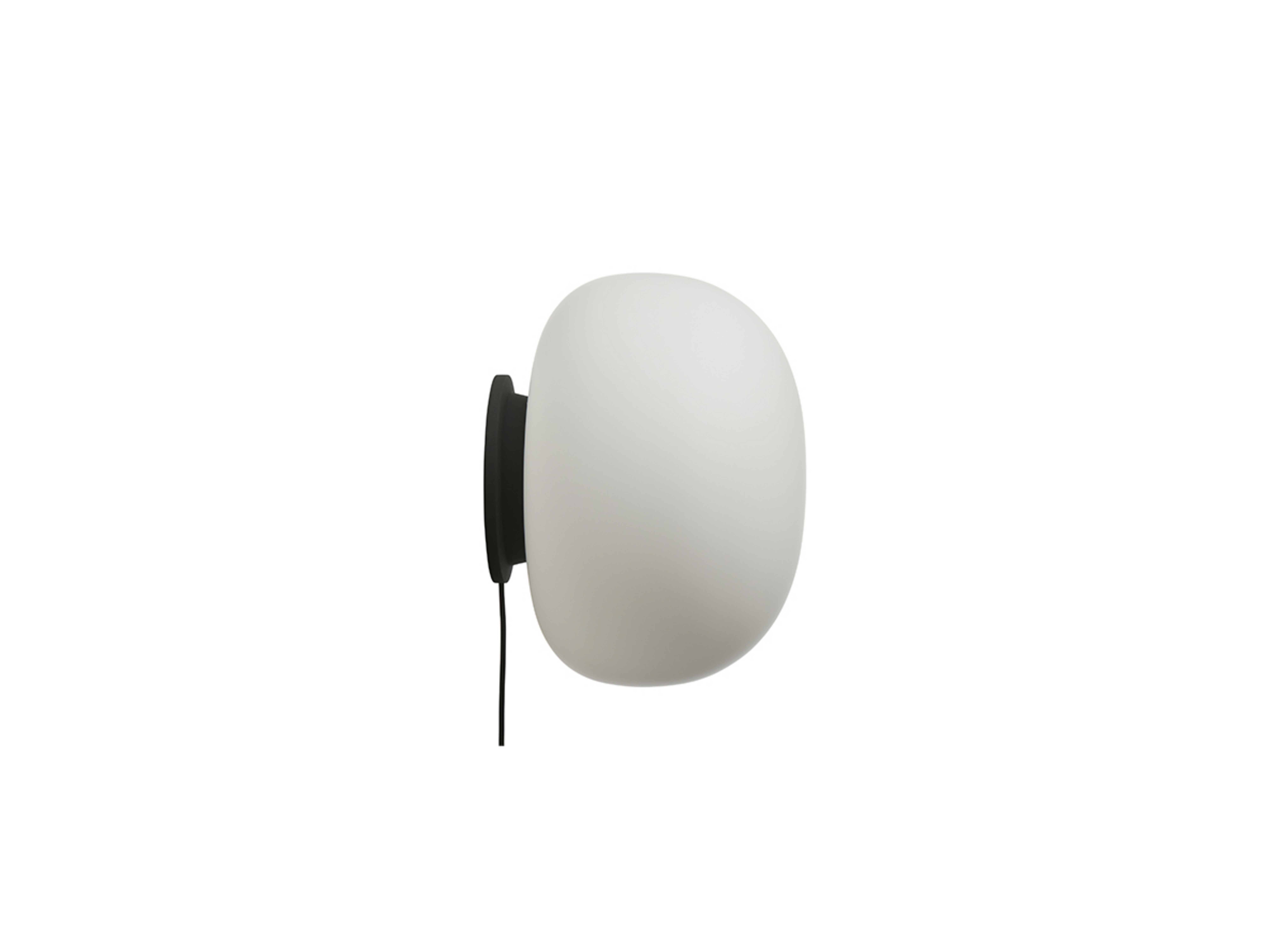 Supernate Lampe de Table/Applique Murale Ø38 Opale White/Black - Frandsen