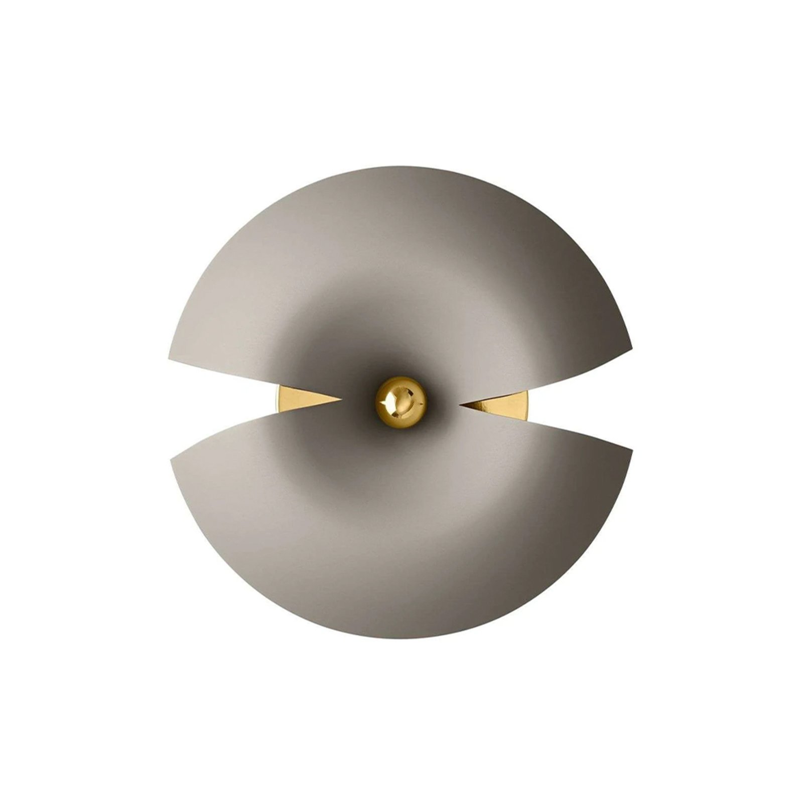 Cycnus Wall Lamp Ø45 Taupe/Gold - AYTM