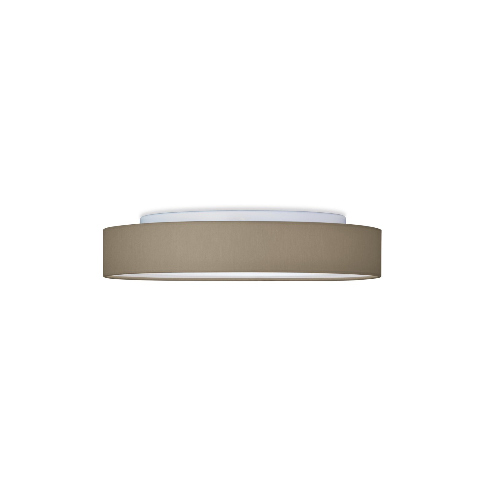 BRUMBERG Plafonnier LED Celtis Mini, 3.000 K, gris-brun