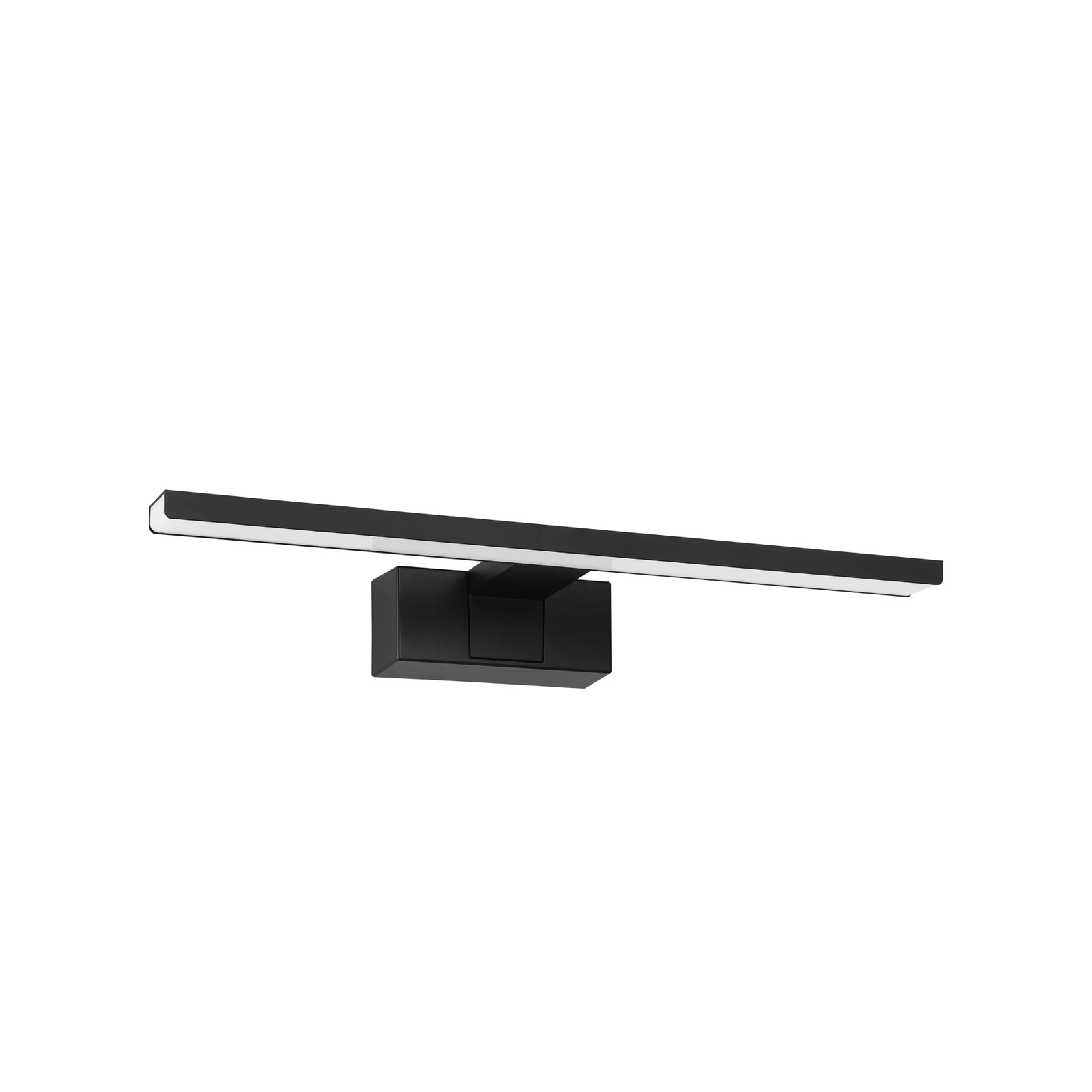 LED-seinavalgusti Conettilla, must, laius 40 cm, IP44, CCT