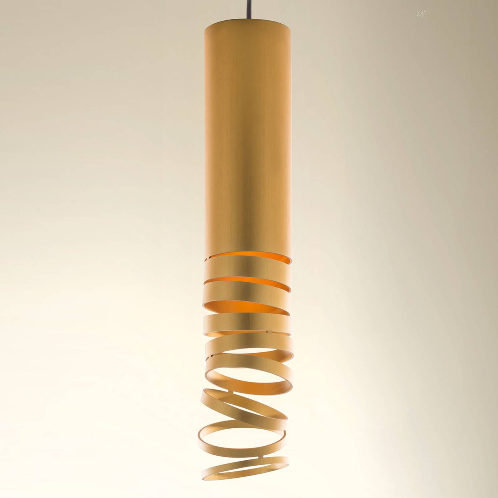 Artemide decomposé függő lámpa arany