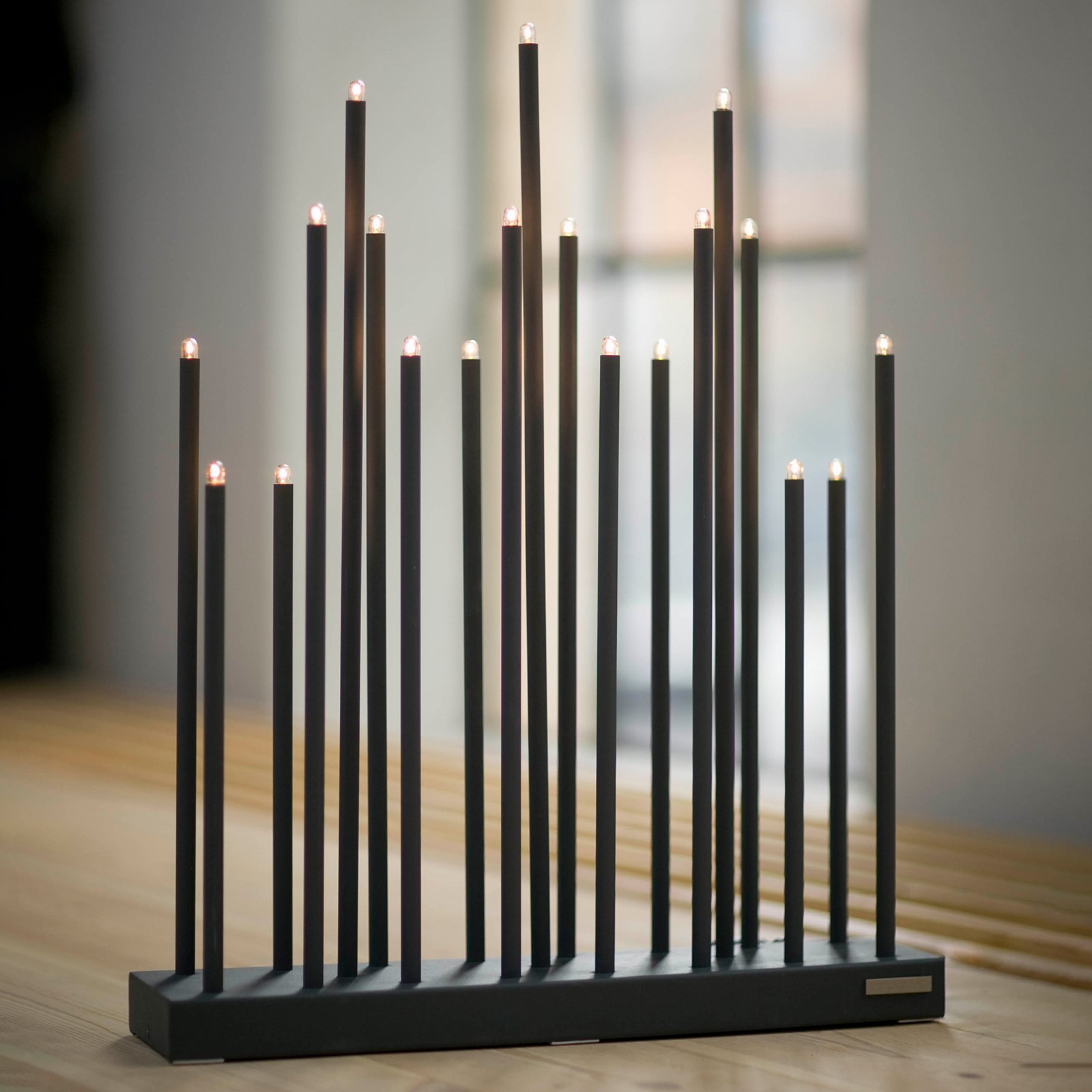 Elflugan candelabra 19-flame dimmable