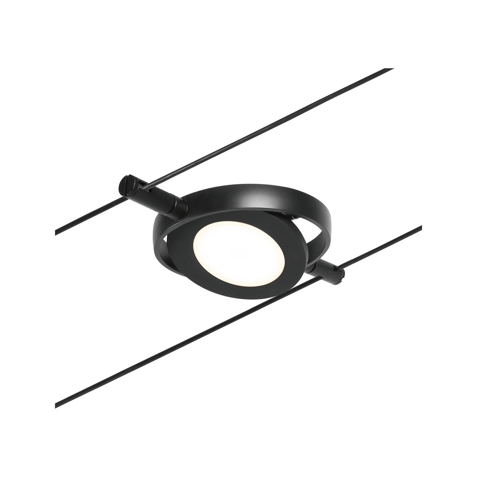 Paulmann Wire RoundMac spot noir pour câble