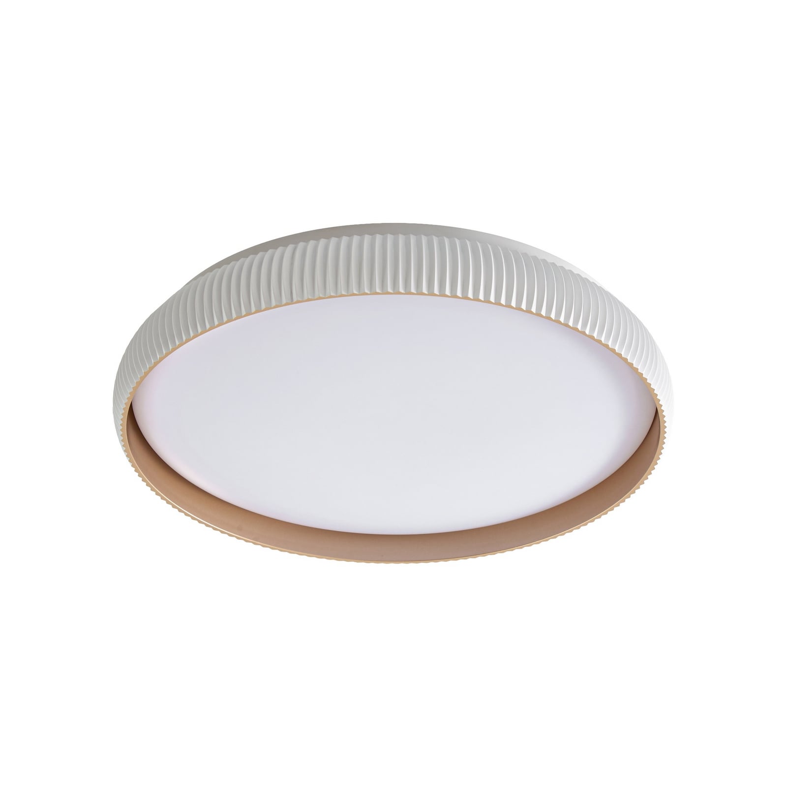 Plafonnier LED Lindby Jovian, blanc, Ø 40 cm, CCT, à intensité variable