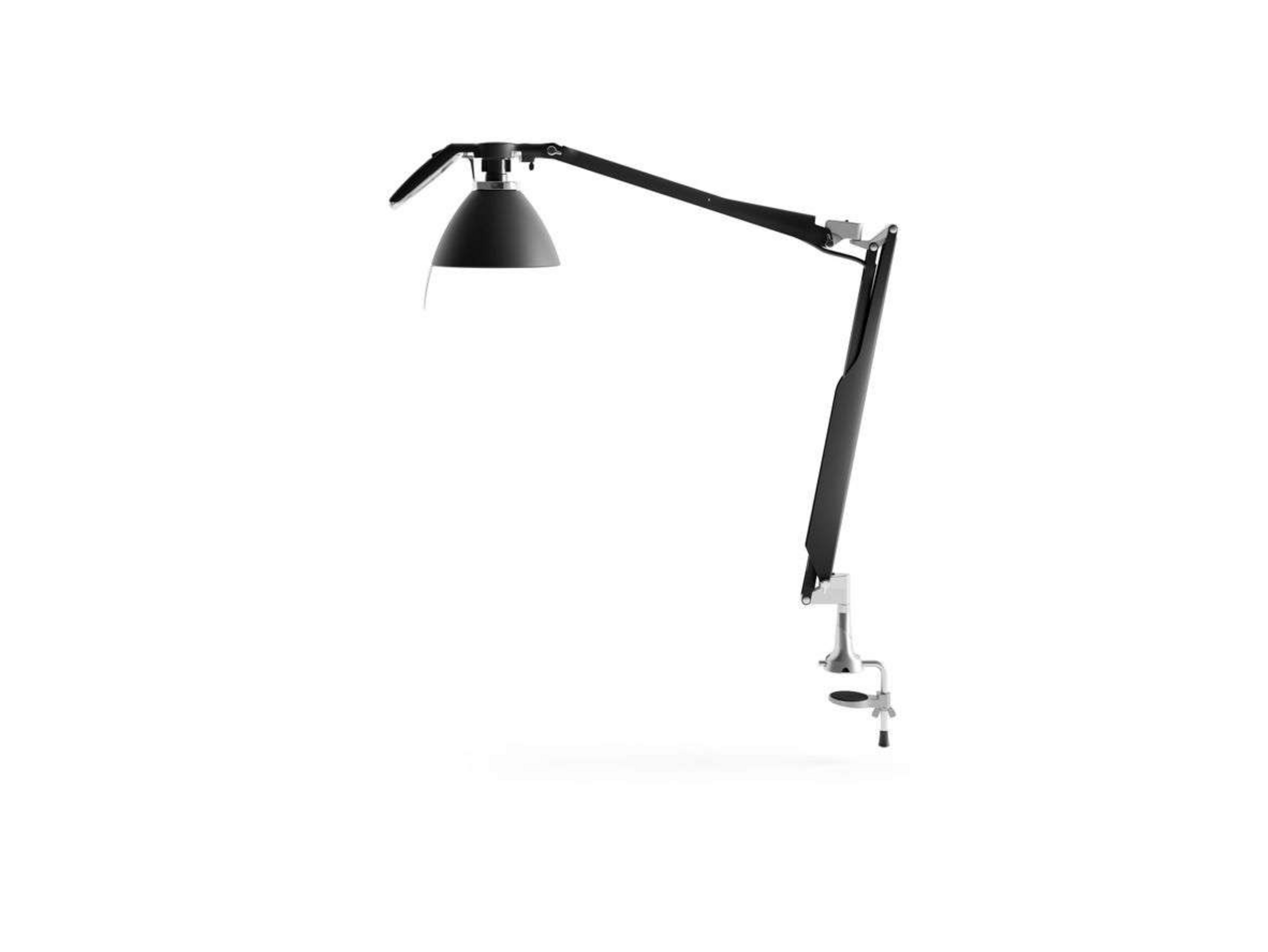 Fortebraccio Clip-Lampe Black Soft-Touch - Luceplan