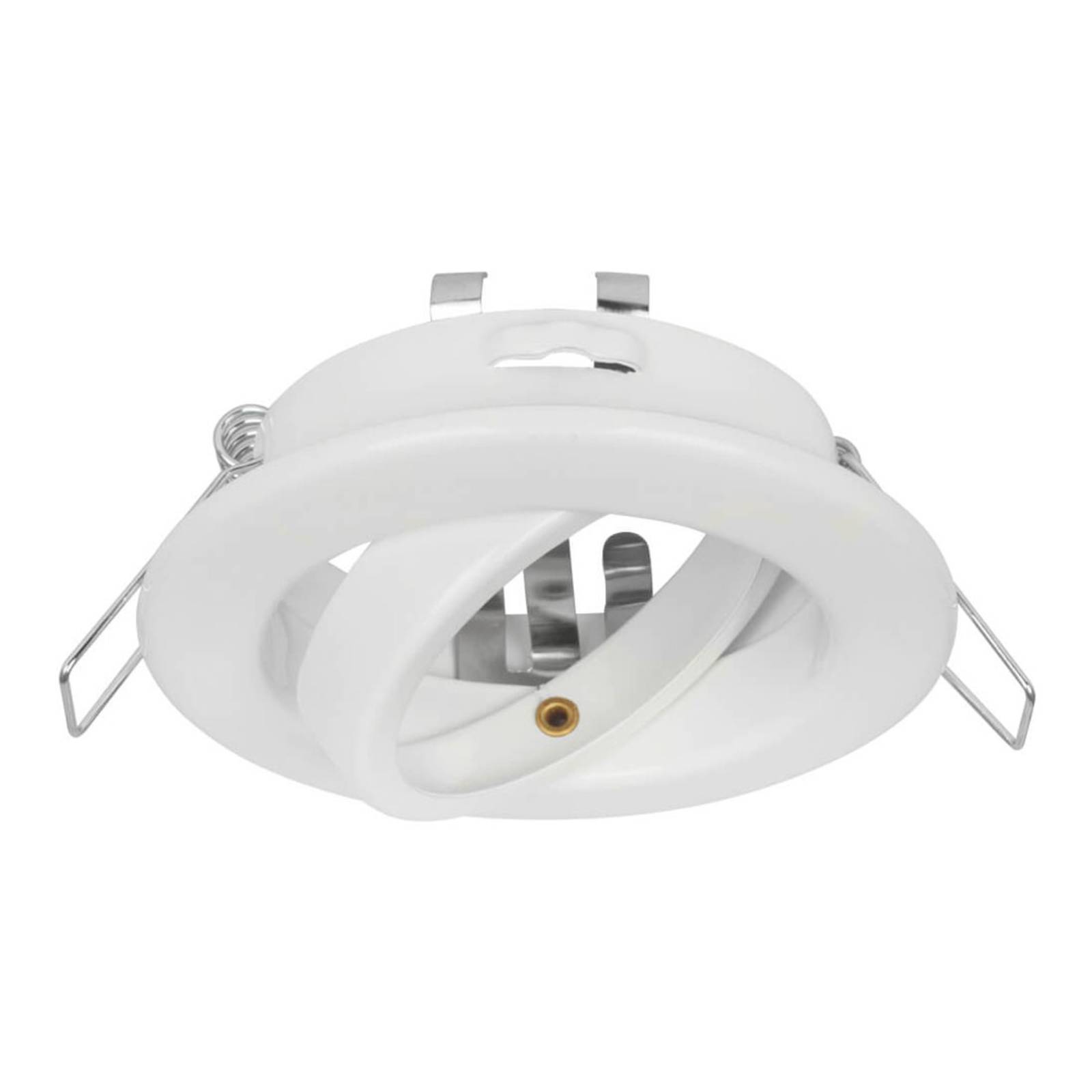 Pferdekaemper SVING low-voltage mounting ring white, no bulb, for Living / Dining Room, metal, GU5.3 / MR16, 50 W