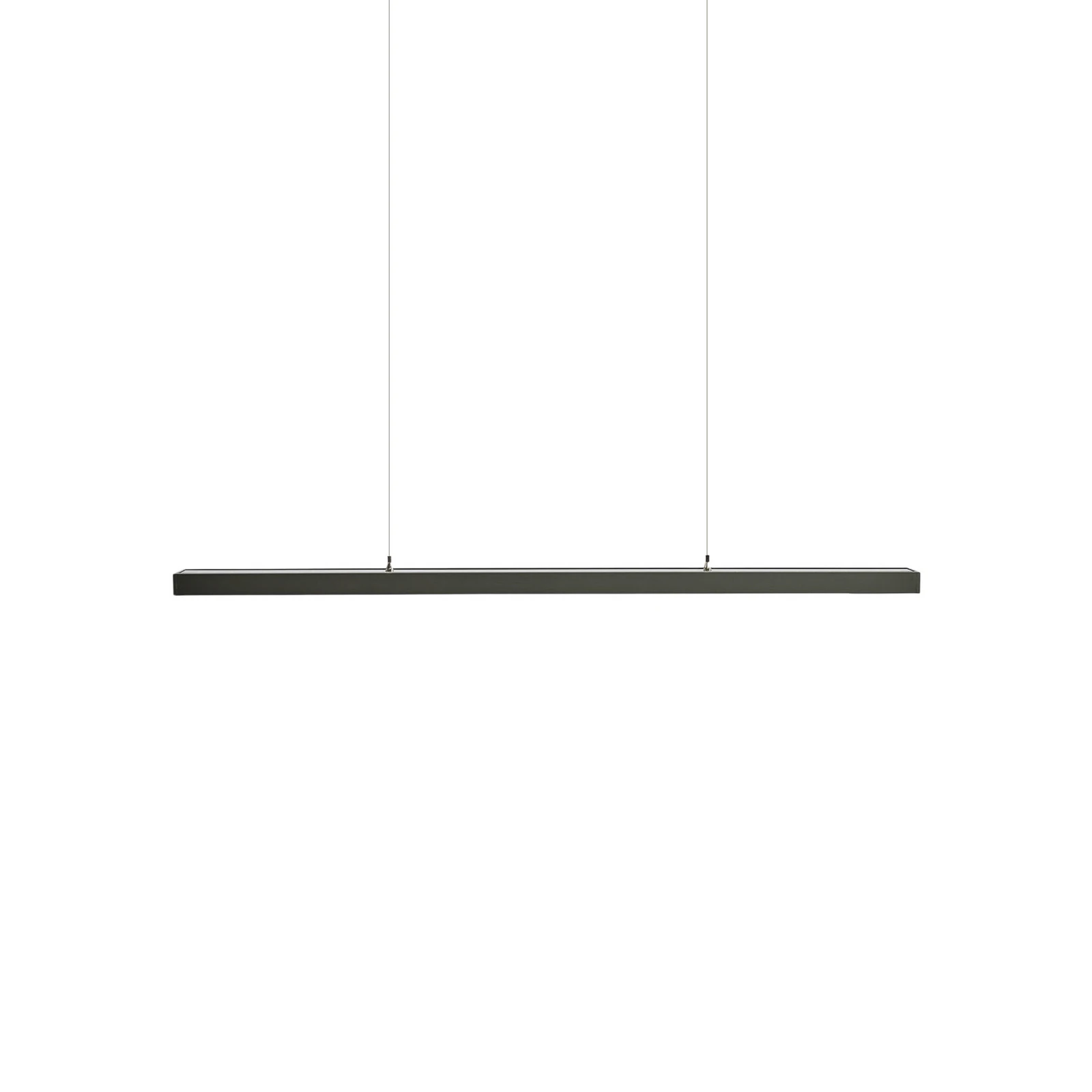 Kancelářská závěsná lampa Arcchio LED Jolinda, černá, 118 cm, nahoru/dolů