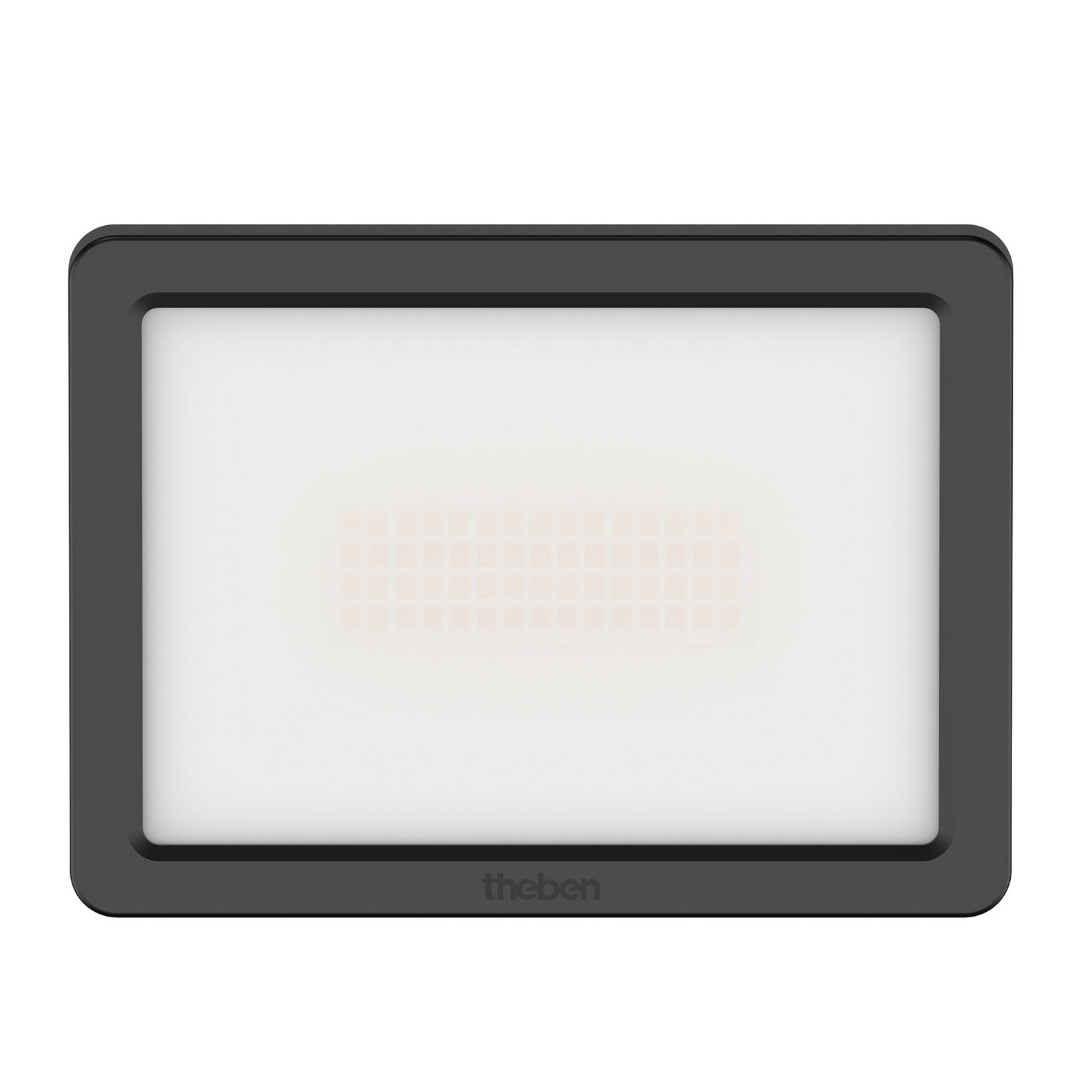 Theben LED outdoor wall spotlight theLeda B10 dual, black, IP65