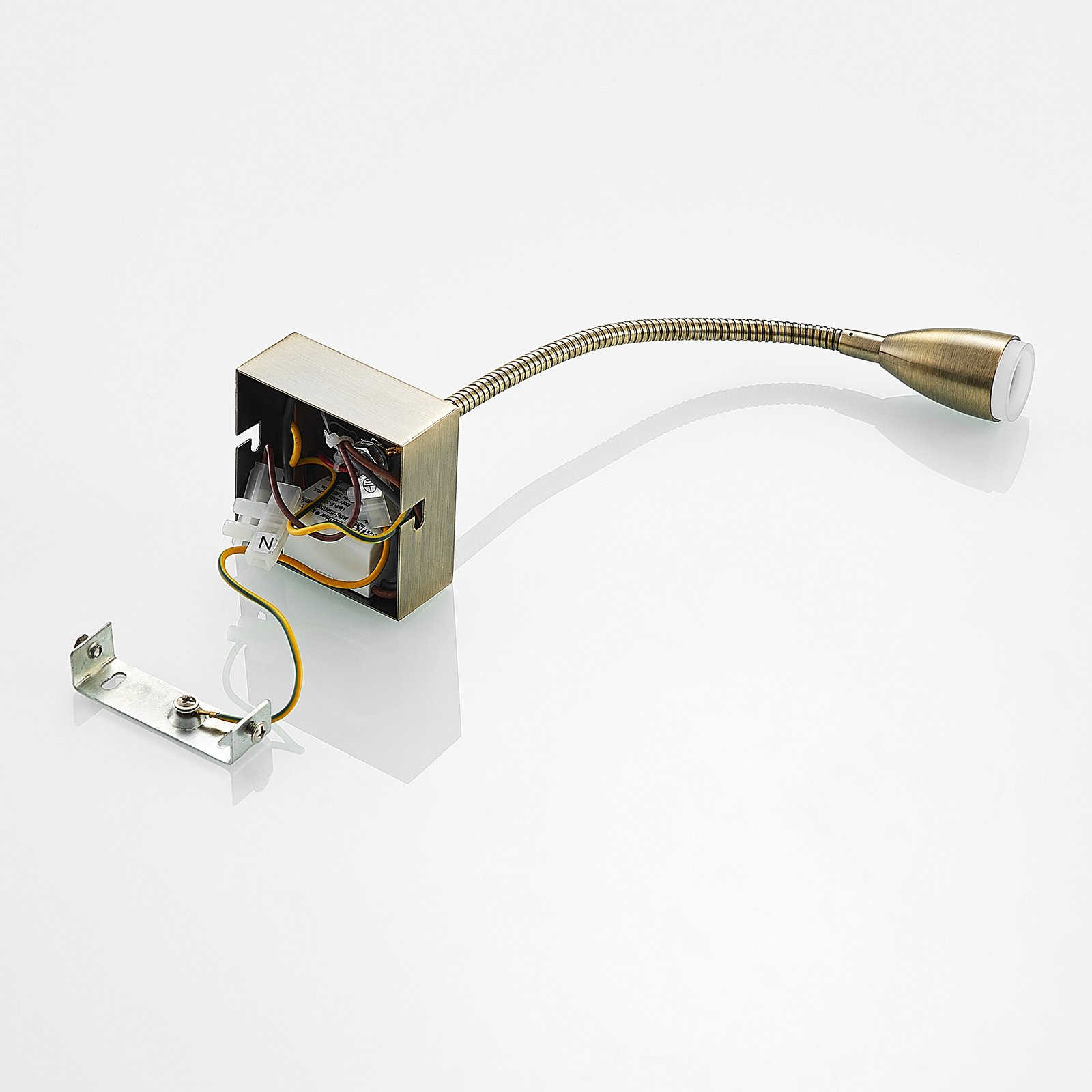 Jolka LED Wandleuchte Brass - Lindby
