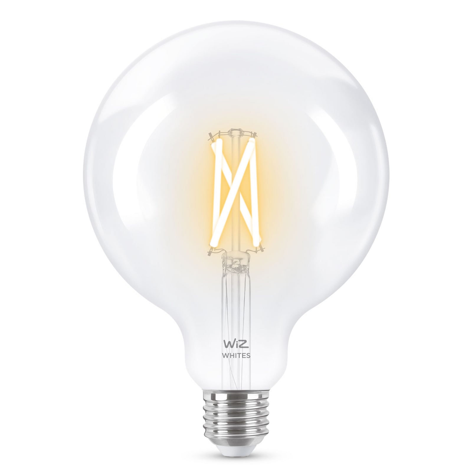WiZ E27 LED Globe Filament klar 6,5W 2.200-5.500K WiZ E27 LED Globe Filament klar 6,5W 2.200-5.500K