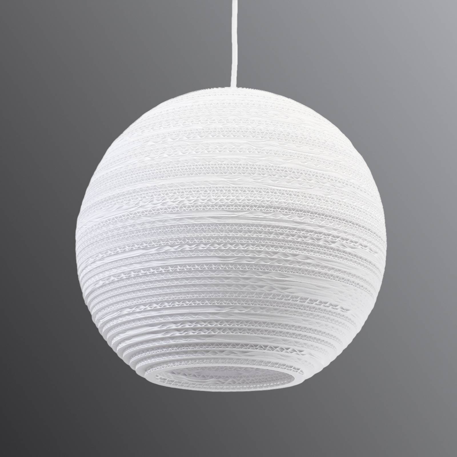 Kulista lampa wisząca Ball - Ø 36 cm