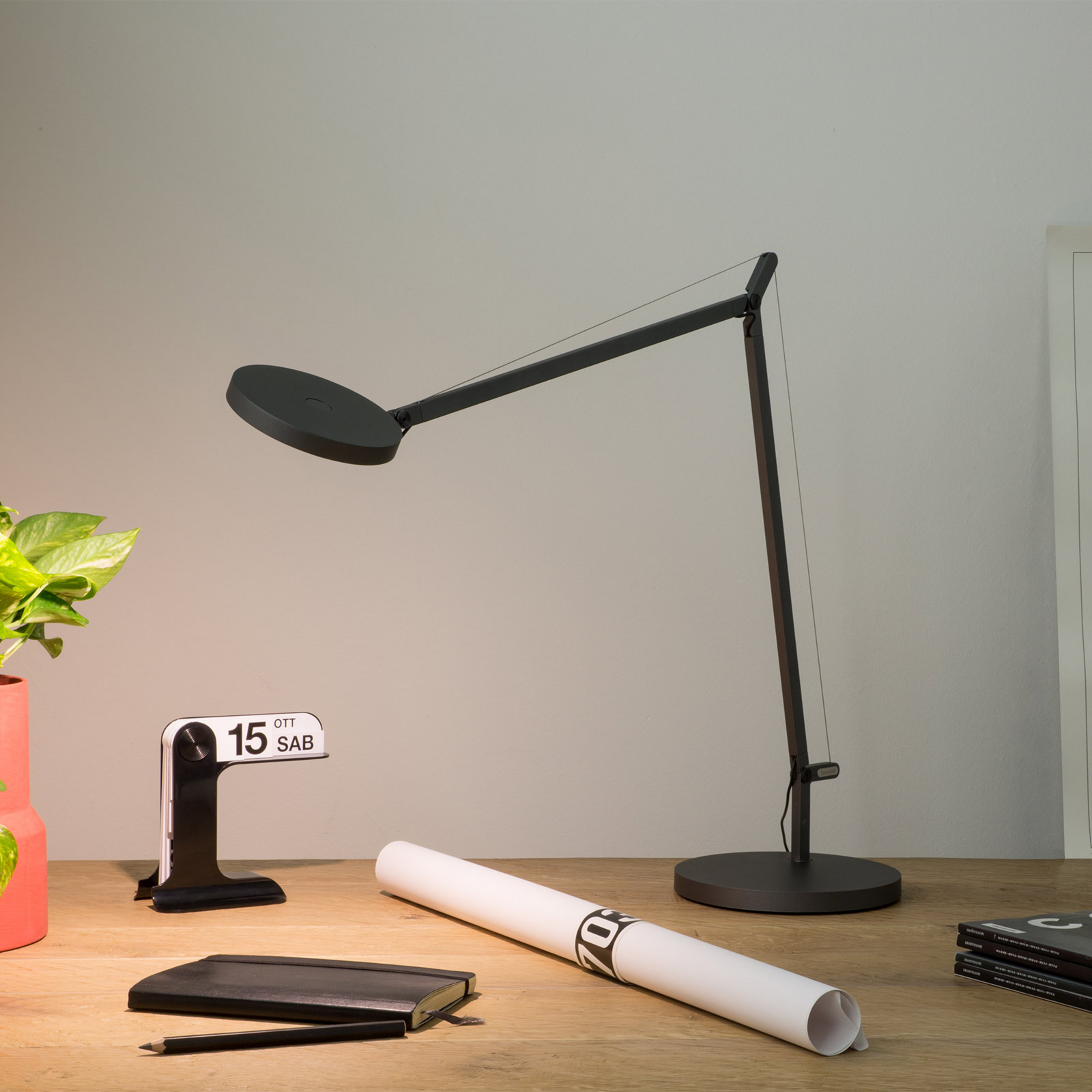 Artemide Demetra Professional bordslampa grå